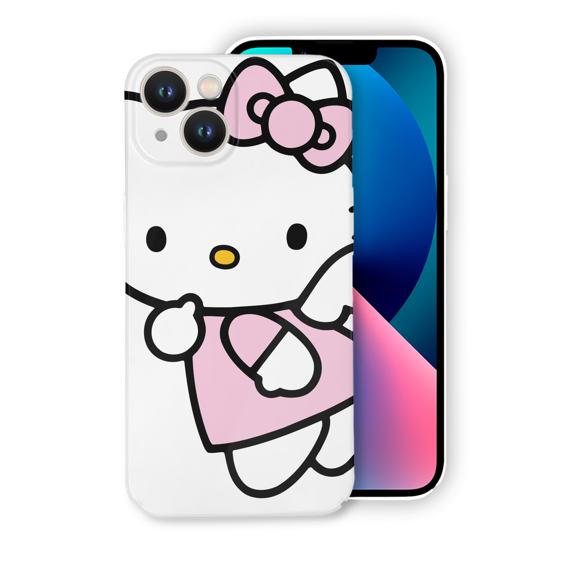 （画像用） Hello Kitty ハローキティ 【iPhone 14シリーズ対応】ハードケース