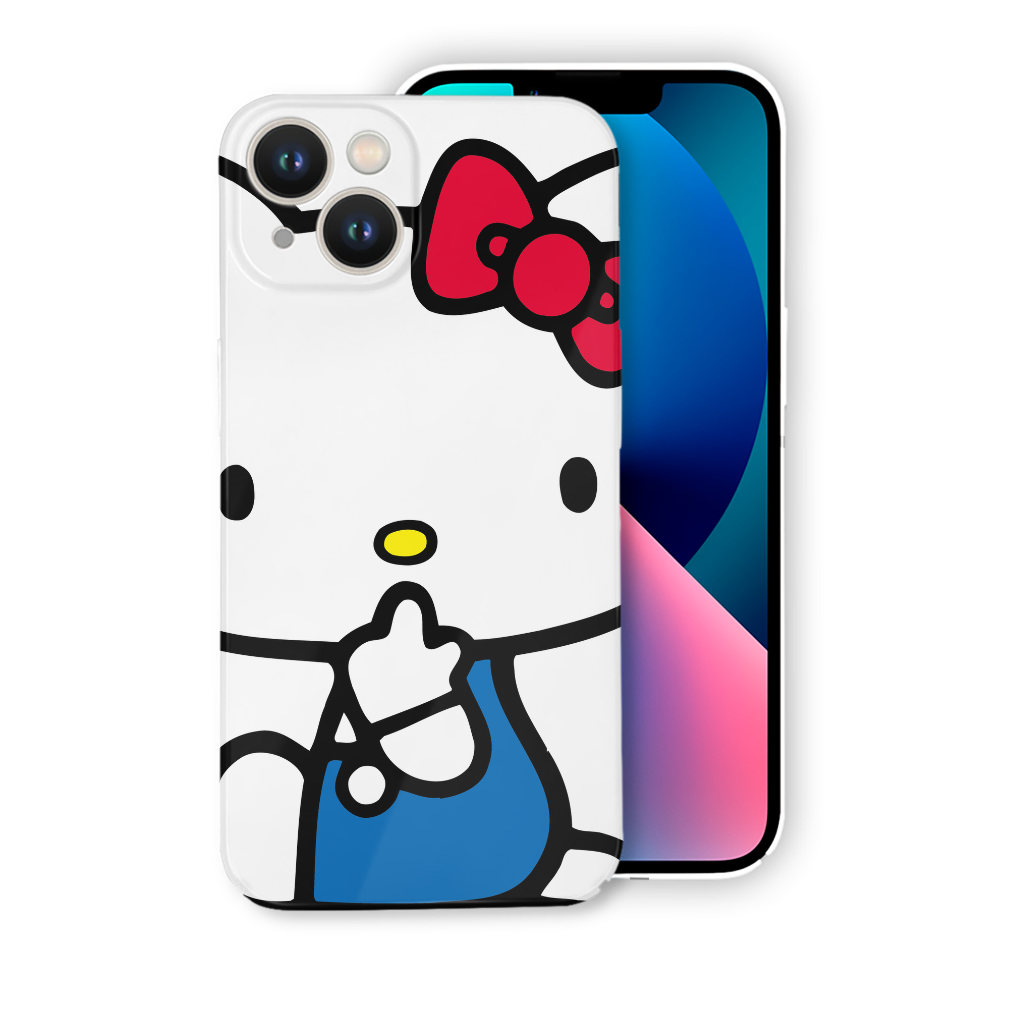 （画像用） Hello Kitty ハローキティ 【iPhone 14シリーズ対応】ハードケース