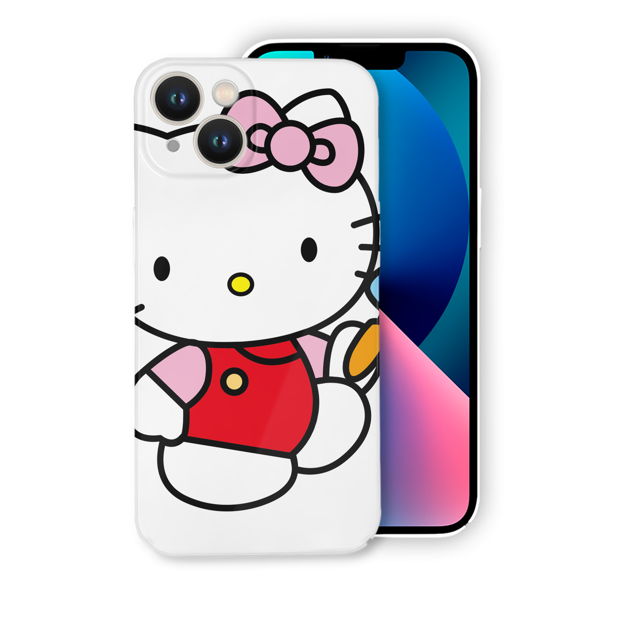 （画像用） Hello Kitty ハローキティ 【iPhone 14シリーズ対応】ハードケース
