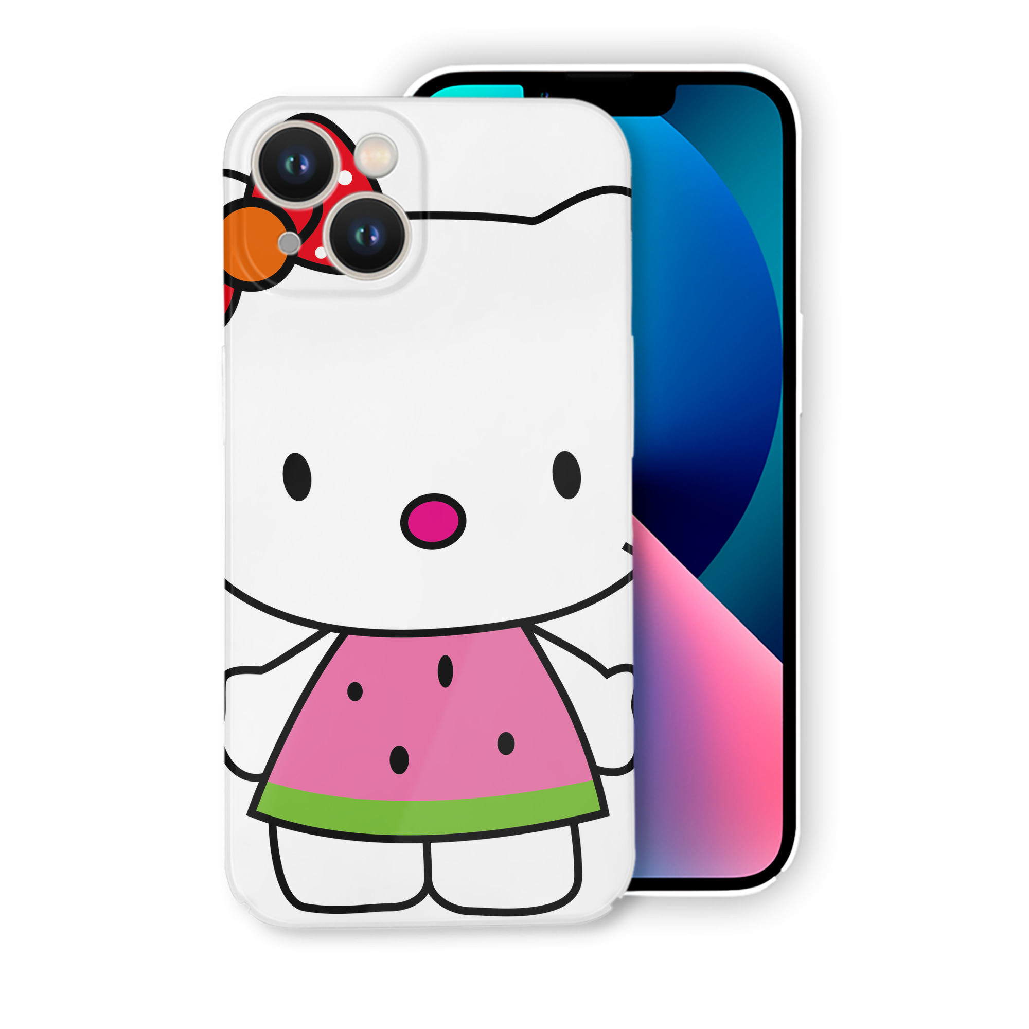 （画像用） Hello Kitty ハローキティ 【iPhone 14シリーズ対応】ハードケース