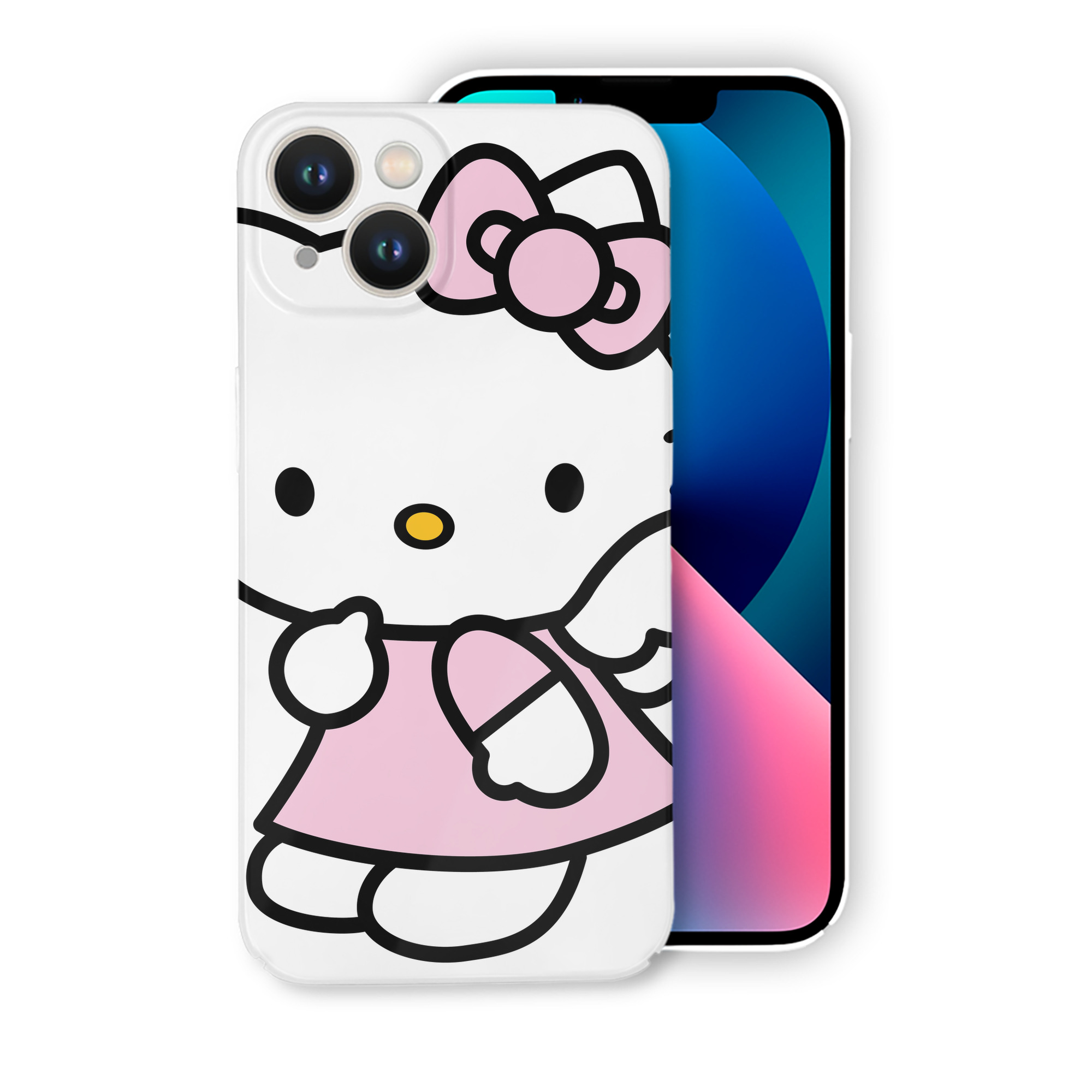 （画像用） Hello Kitty ハローキティ 【iPhone 14シリーズ対応】ハードケース