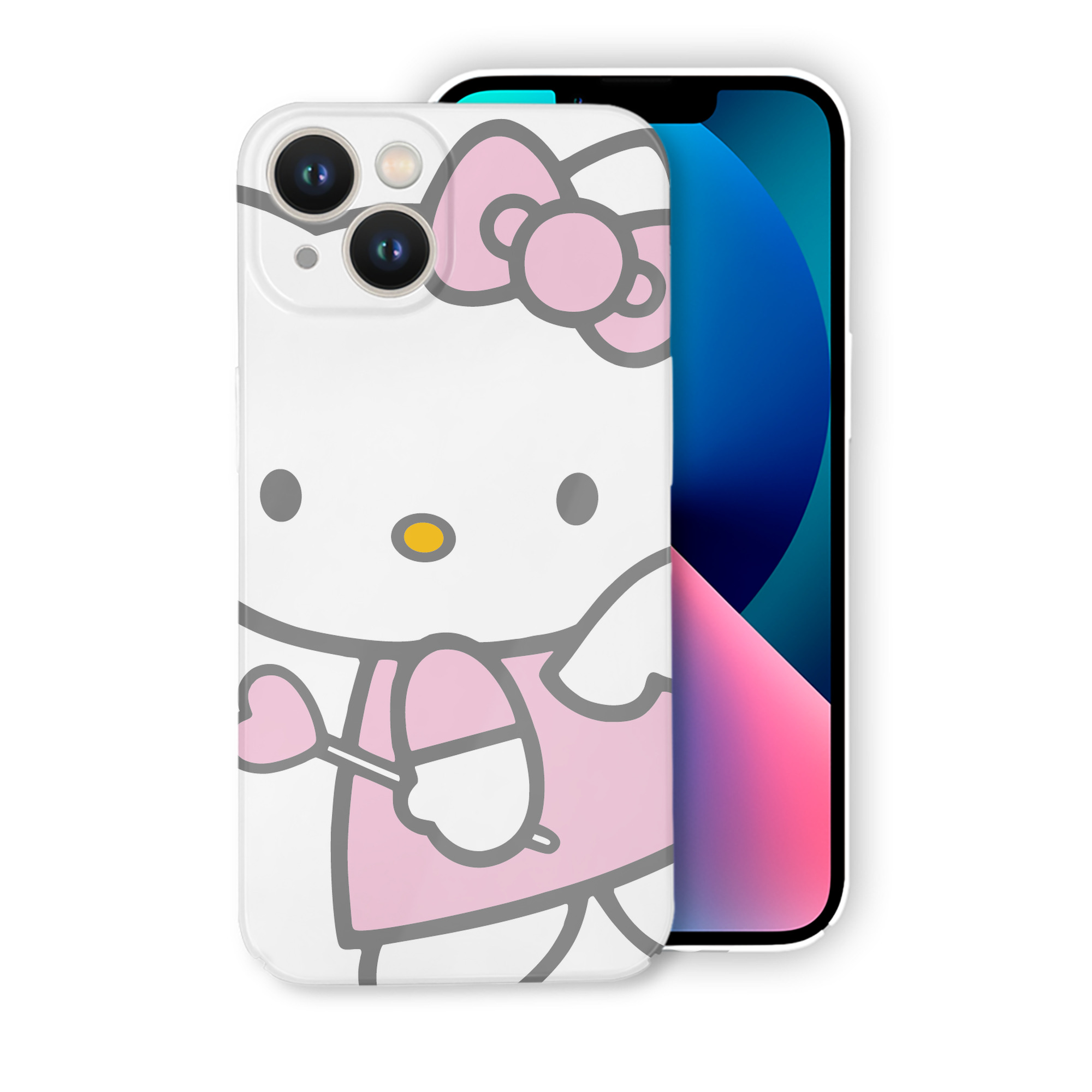 （画像用） Hello Kitty ハローキティ 【iPhone 14シリーズ対応】ハードケース