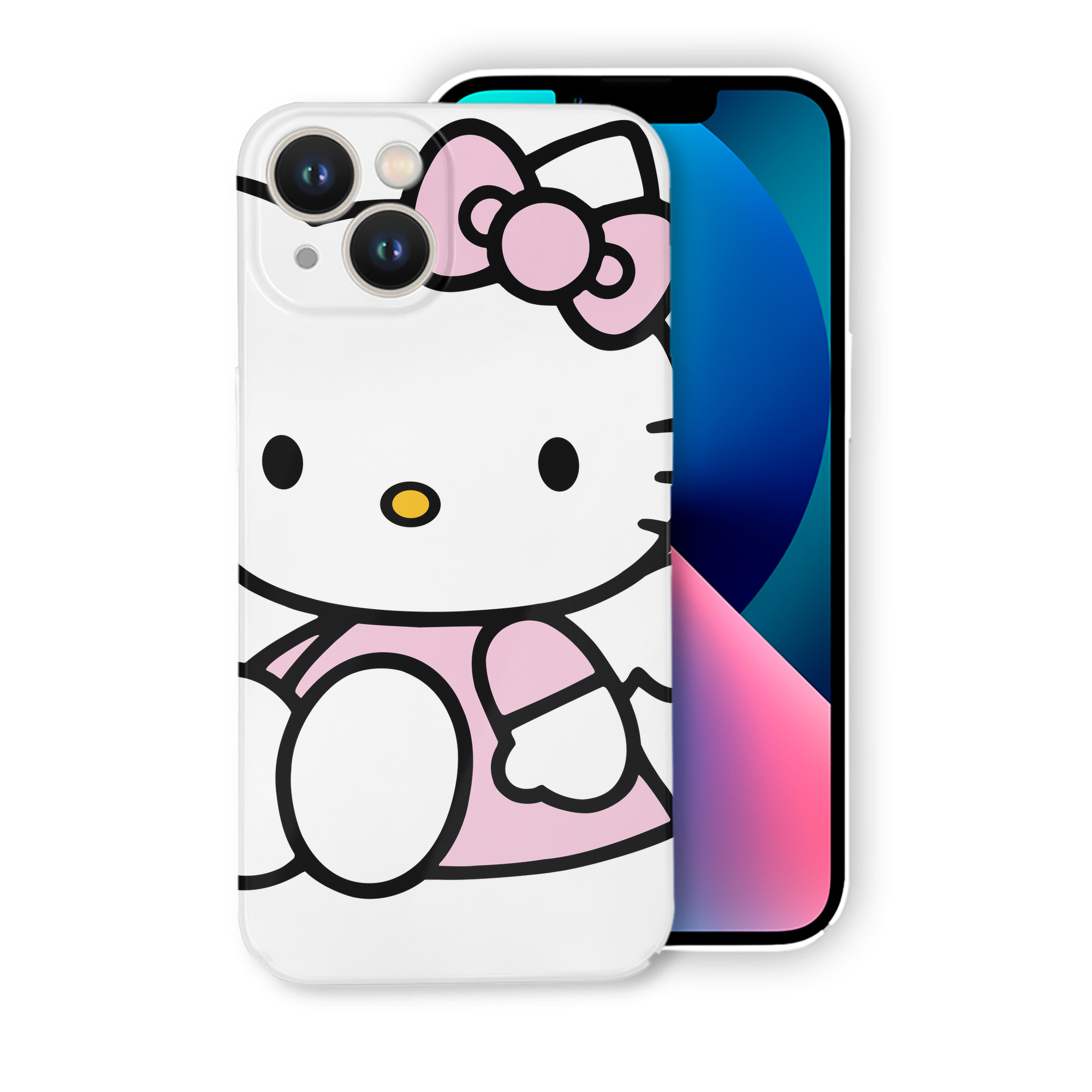 （画像用） Hello Kitty ハローキティ 【iPhone 14シリーズ対応】ハードケース