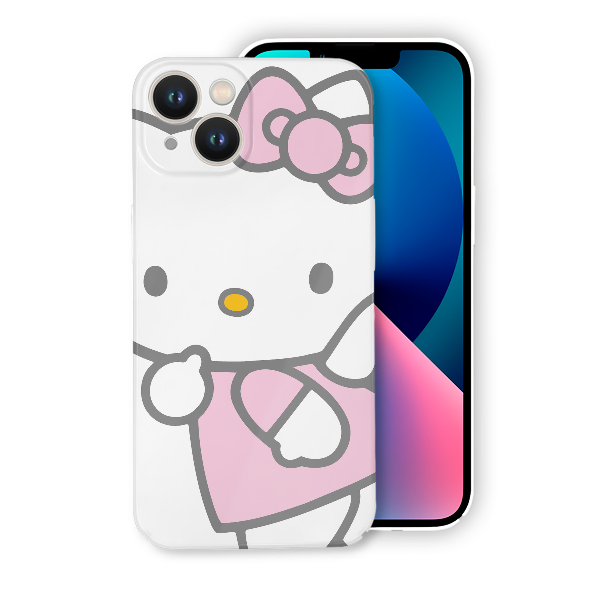 （画像用） Hello Kitty ハローキティ 【iPhone 14シリーズ対応】ハードケース