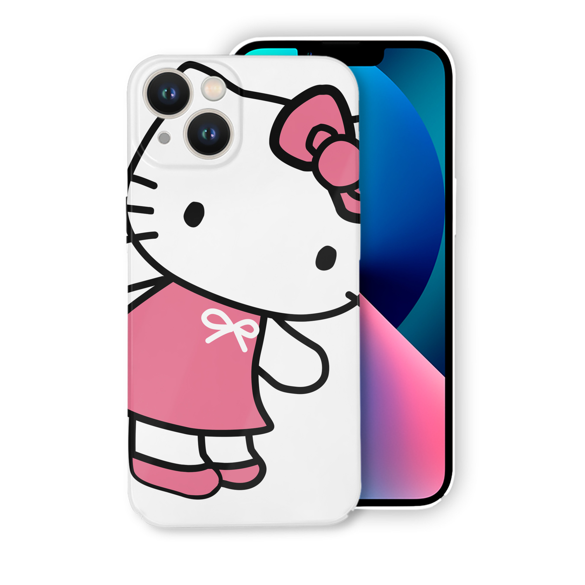 （画像用） Hello Kitty ハローキティ 【iPhone 14シリーズ対応】ハードケース
