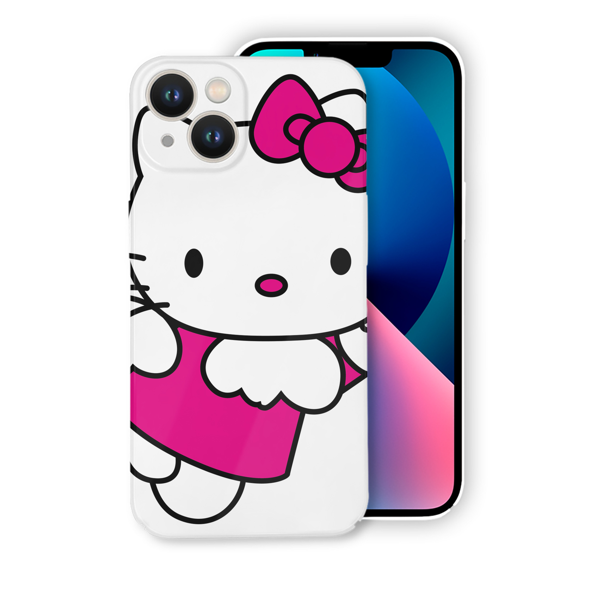 （画像用） Hello Kitty ハローキティ 【iPhone 14シリーズ対応】ハードケース