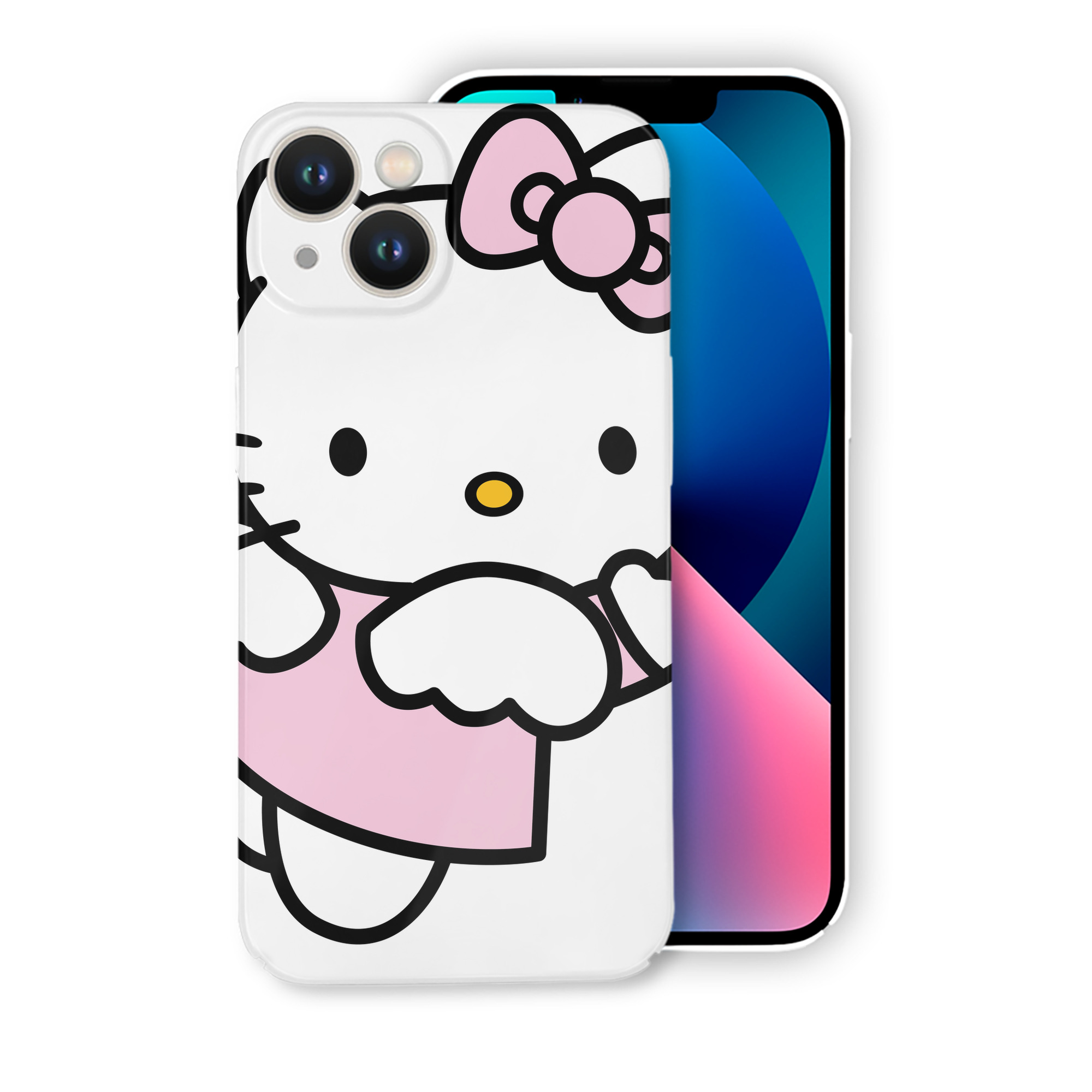 （画像用） Hello Kitty ハローキティ 【iPhone 14シリーズ対応】ハードケース