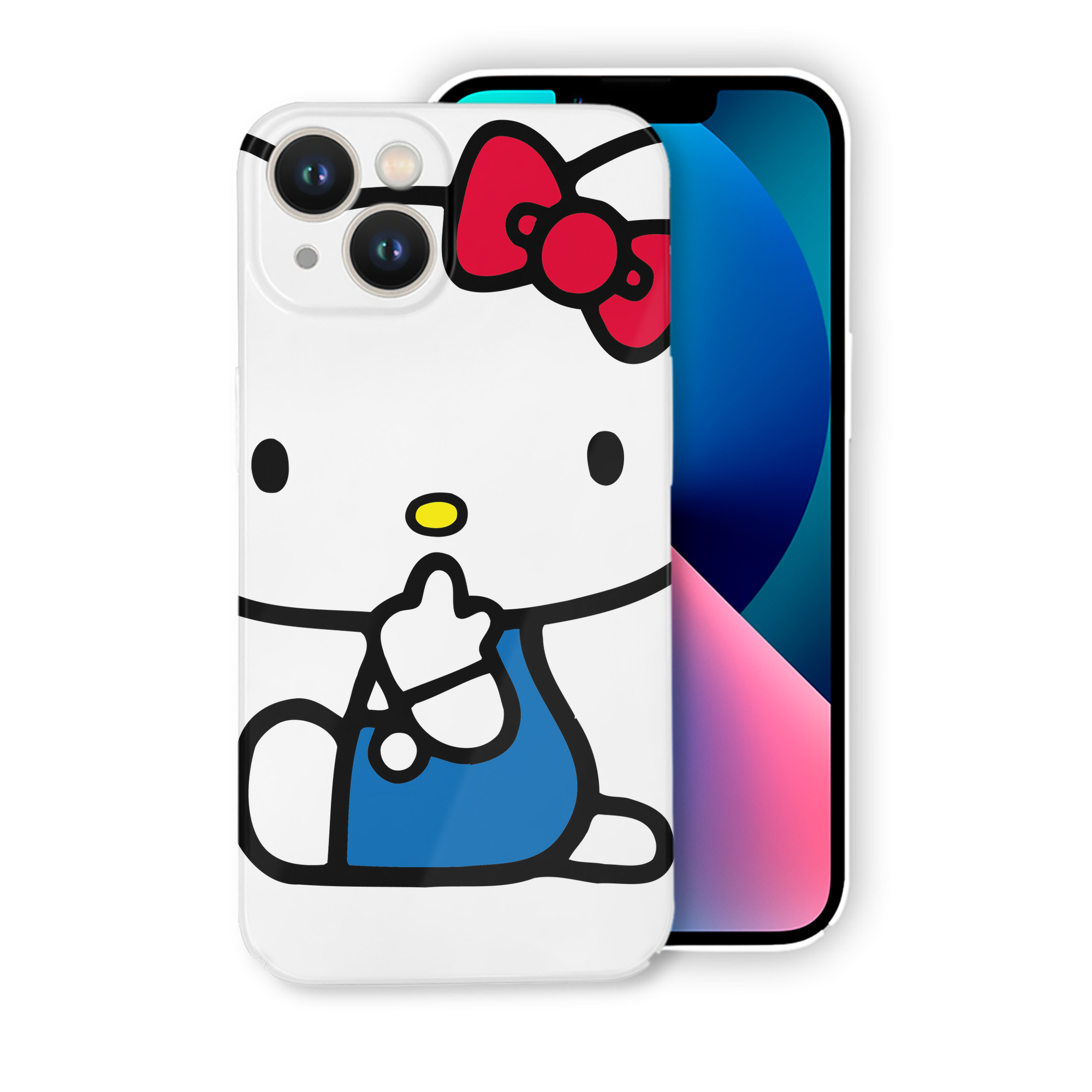 （画像用） Hello Kitty ハローキティ 【iPhone 14シリーズ対応】ハードケース