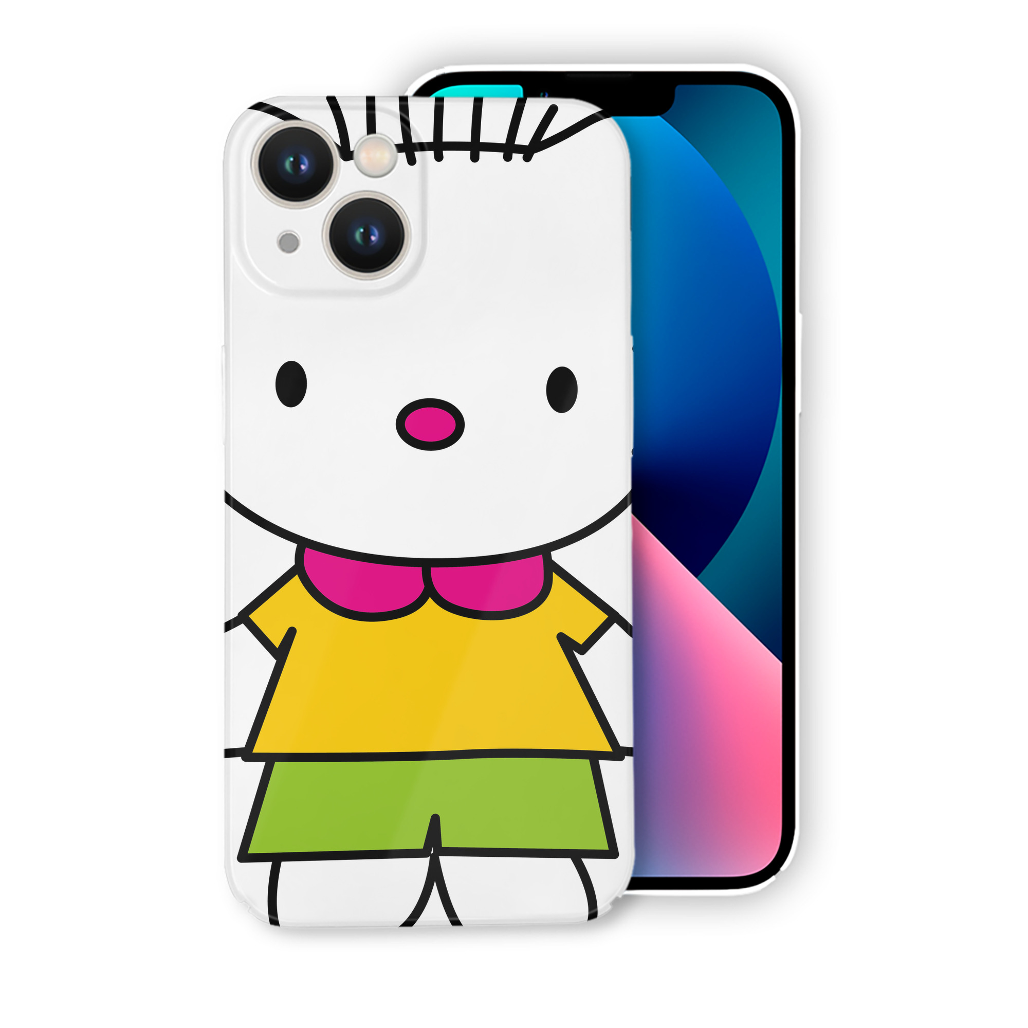 （画像用） Hello Kitty ハローキティ 【iPhone 14シリーズ対応】ハードケース