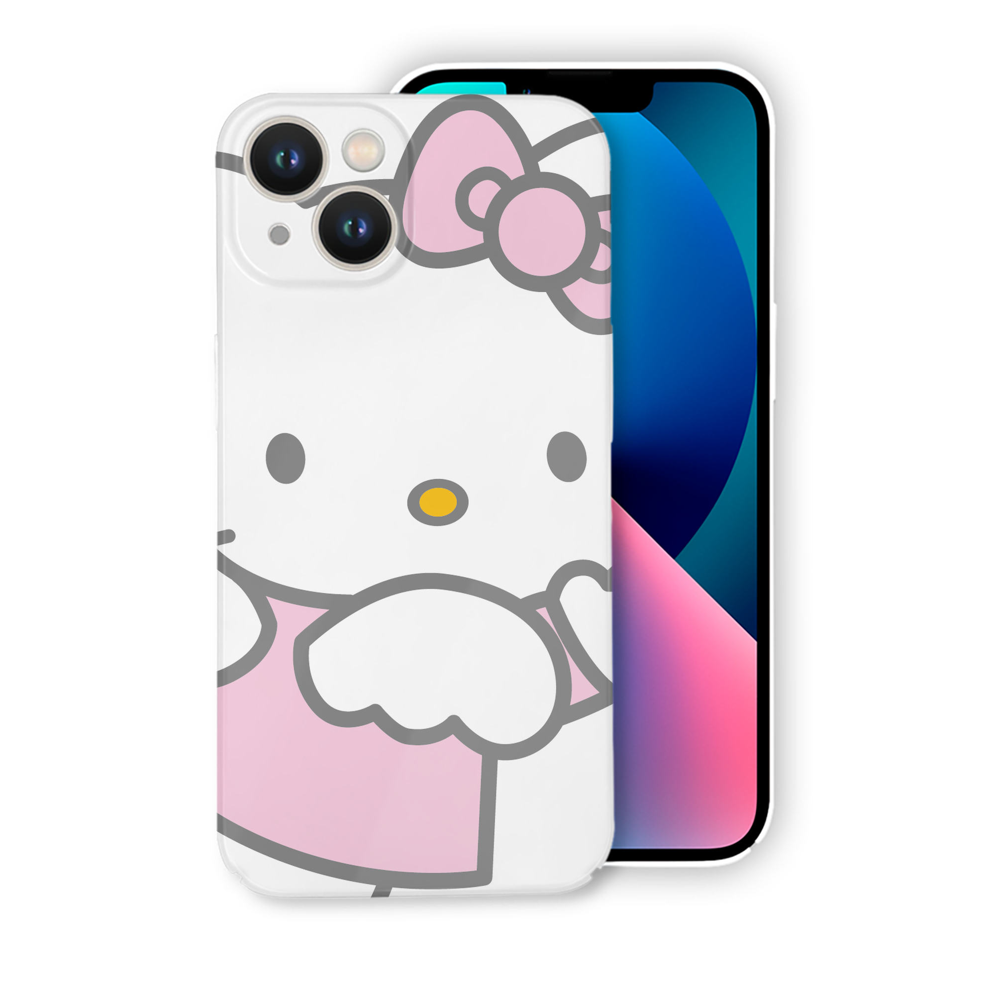（画像用） Hello Kitty ハローキティ 【iPhone 14シリーズ対応】ハードケース