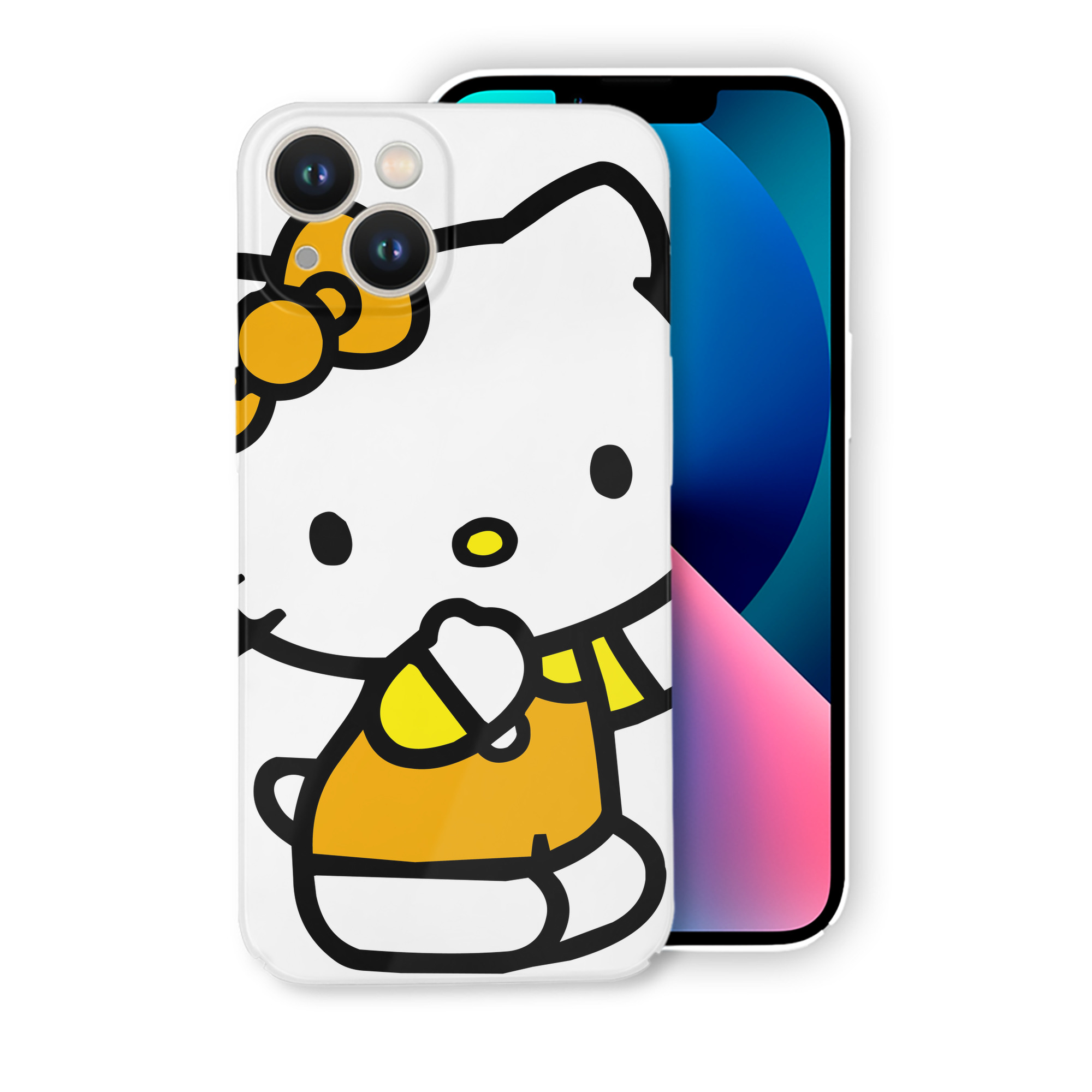 （画像用） Hello Kitty ハローキティ 【iPhone 14シリーズ対応】ハードケース