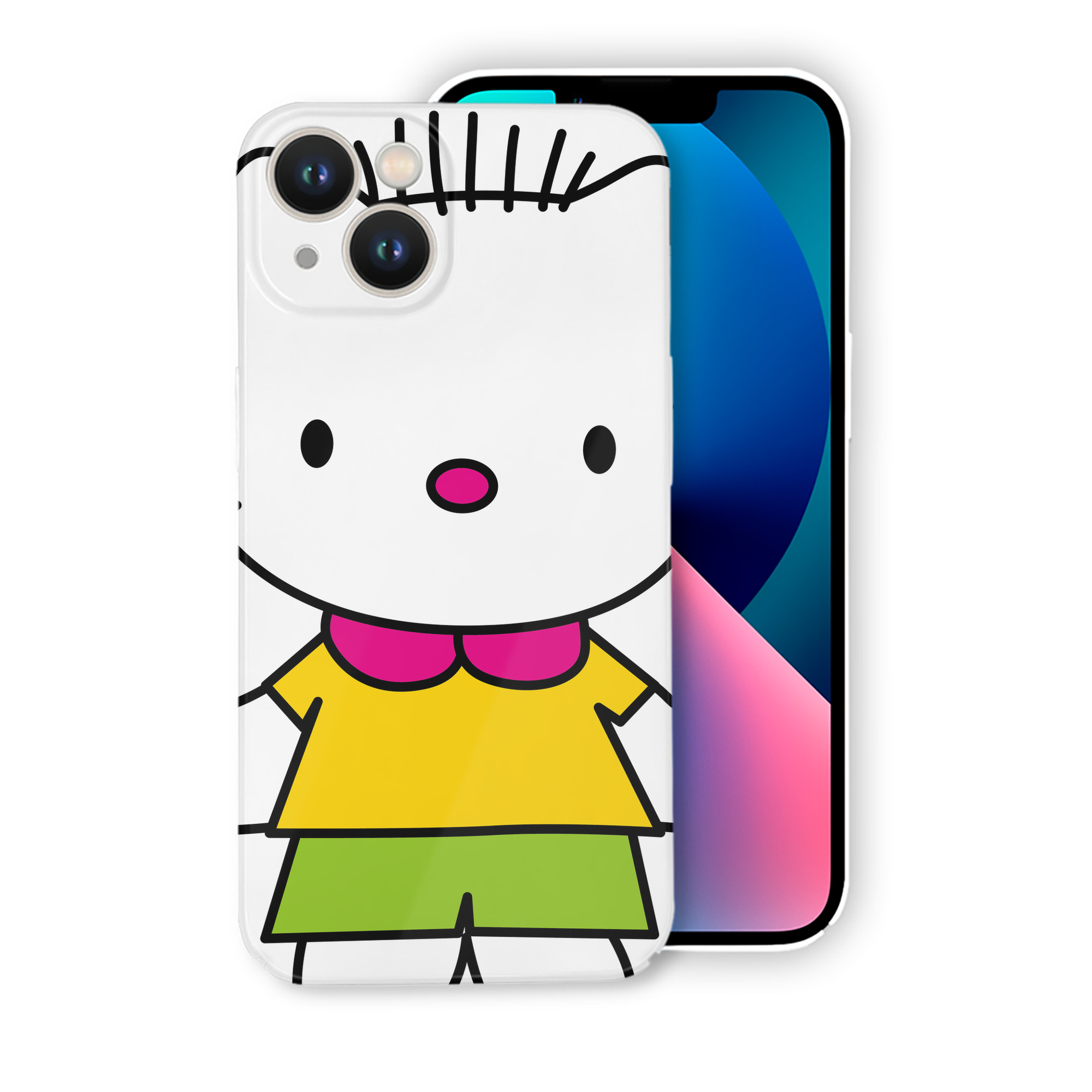 （画像用） Hello Kitty ハローキティ 【iPhone 14シリーズ対応】ハードケース
