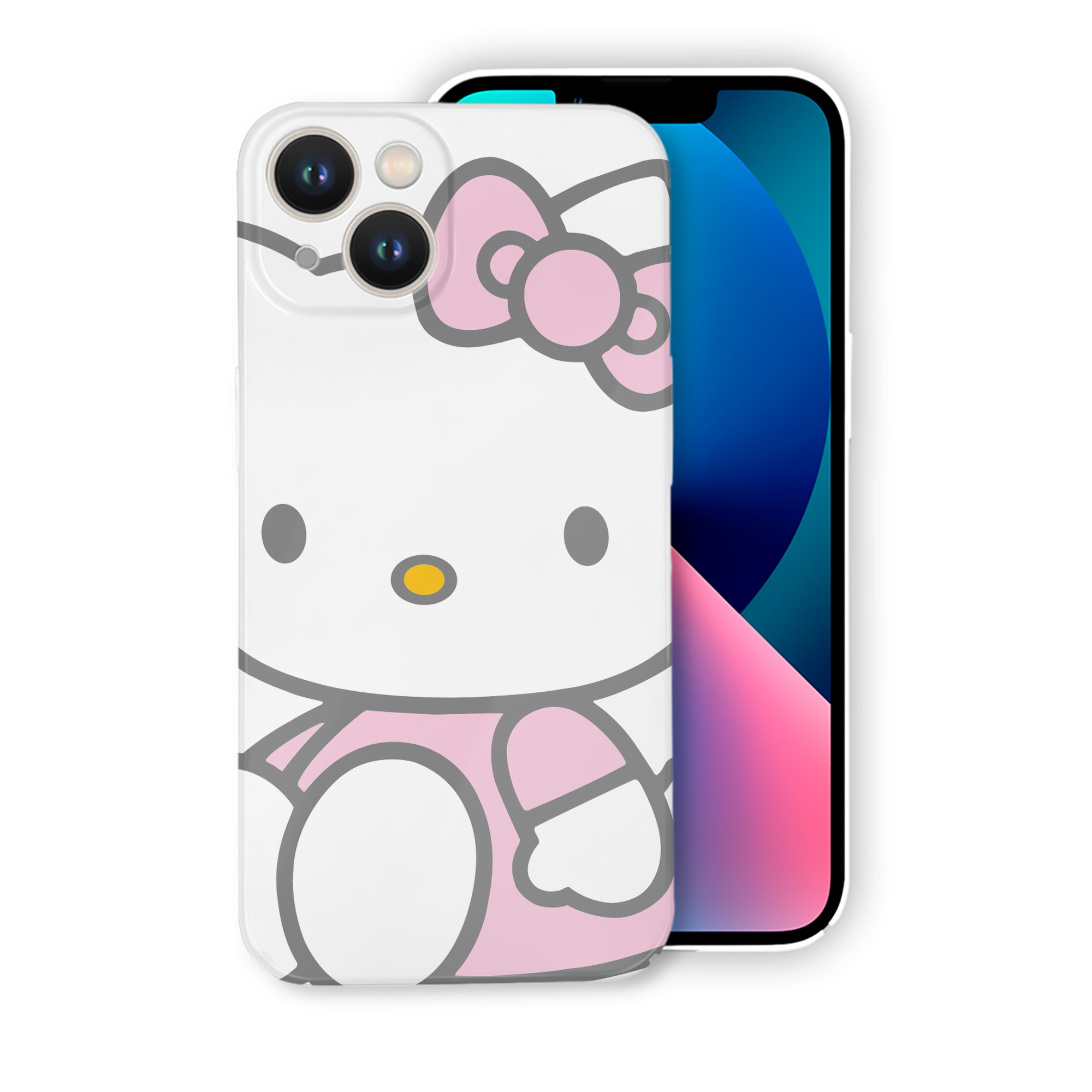 （画像用） Hello Kitty ハローキティ 【iPhone 14シリーズ対応】ハードケース