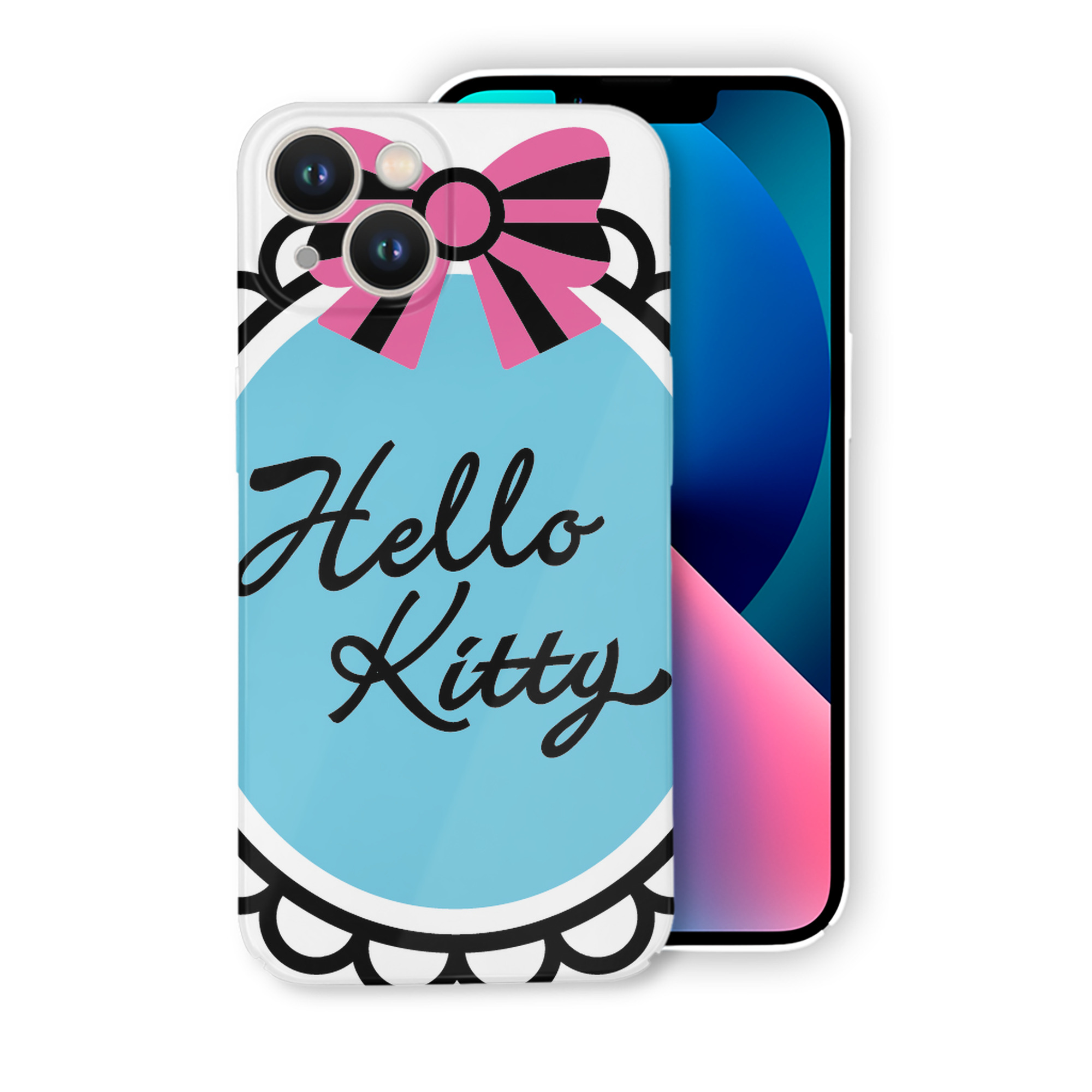 （画像用） Hello Kitty ハローキティ 【iPhone 14シリーズ対応】ハードケース