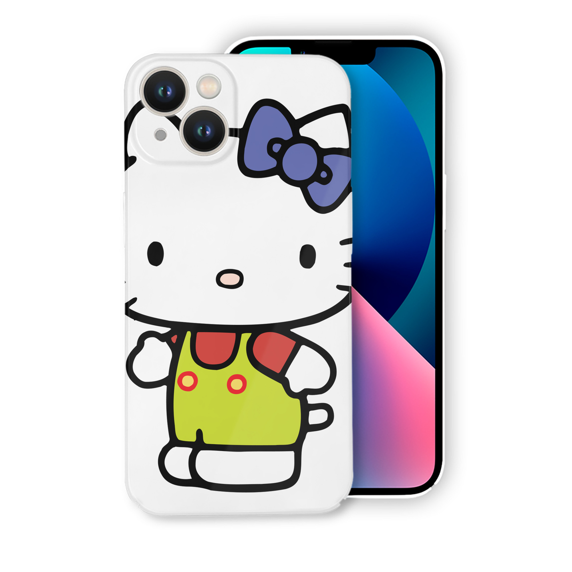（画像用） Hello Kitty ハローキティ 【iPhone 14シリーズ対応】ハードケース