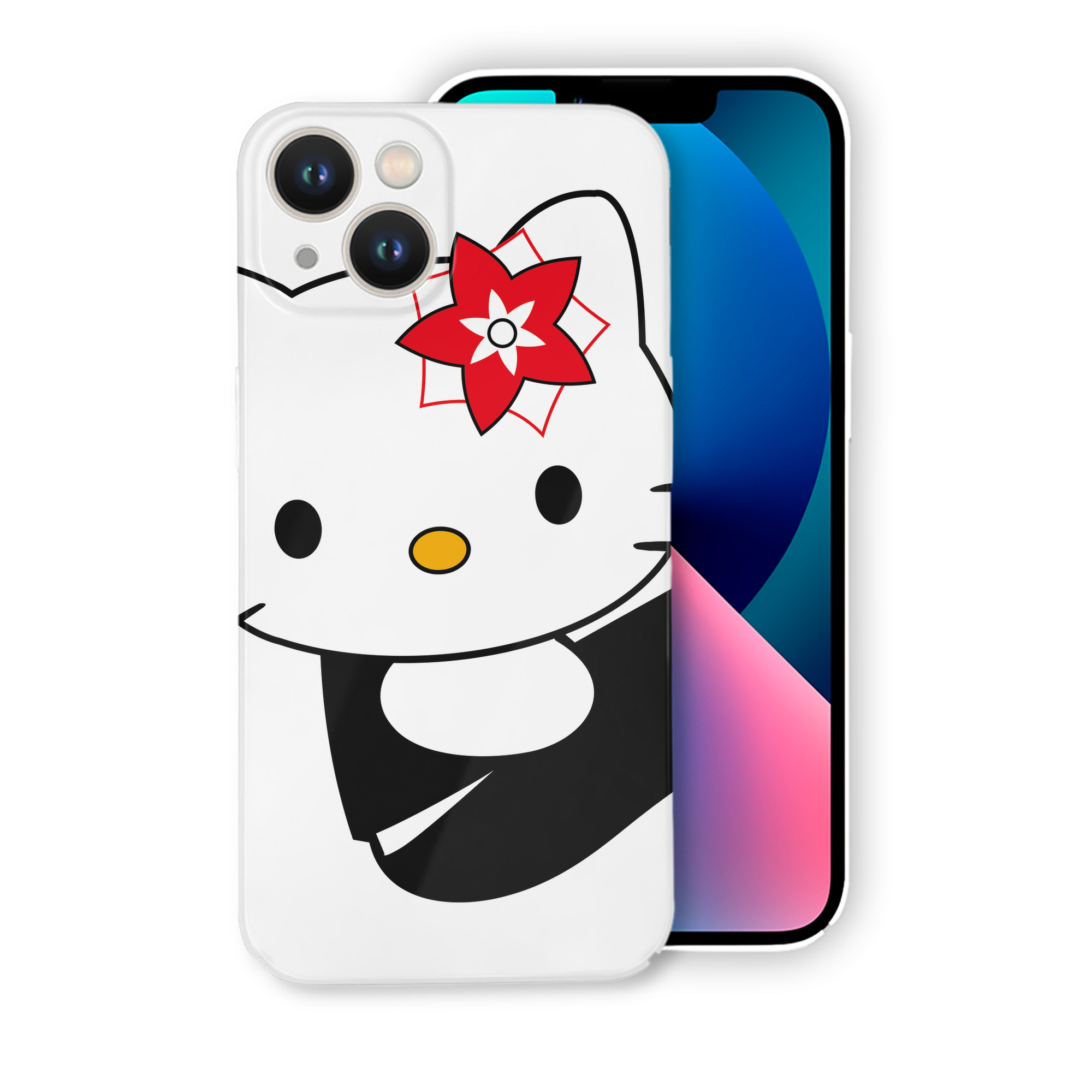 （画像用） Hello Kitty ハローキティ 【iPhone 14シリーズ対応】ハードケース
