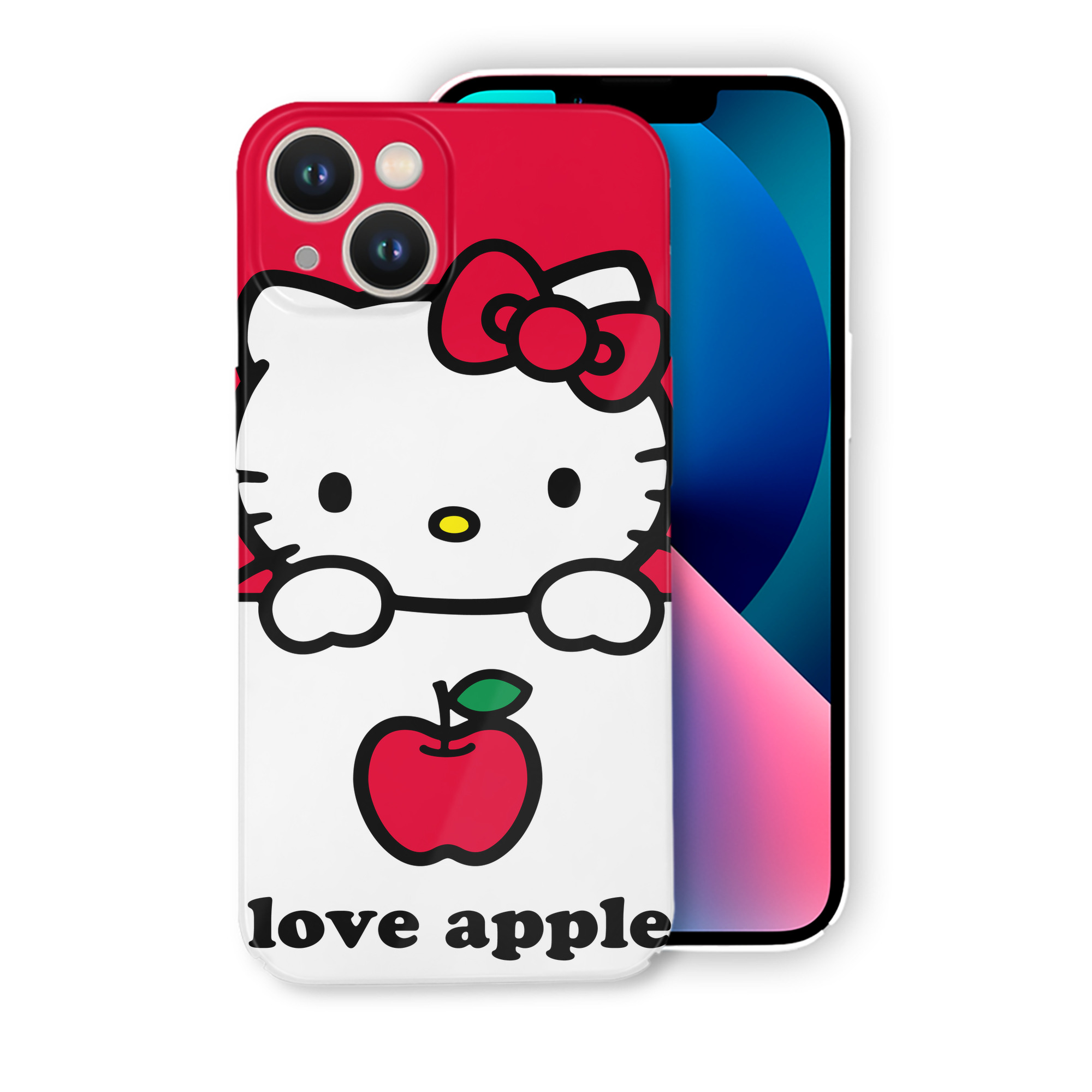 （画像用） Hello Kitty ハローキティ 【iPhone 14シリーズ対応】ハードケース