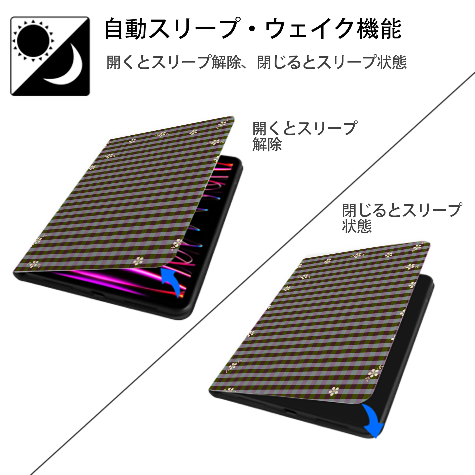 Hello Kitty ハローキティ IPad ケース ペン収納付き 三つ折りスタンド PUレザー×シリコン 対応機種9.5/10.5/10.9インチ