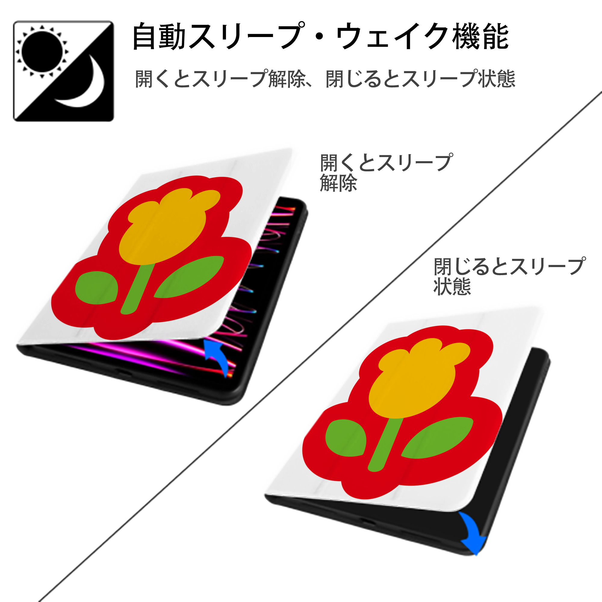 Hello Kitty ハローキティ IPad ケース ペン収納付き 三つ折りスタンド PUレザー×シリコン 対応機種9.5/10.5/10.9インチ
