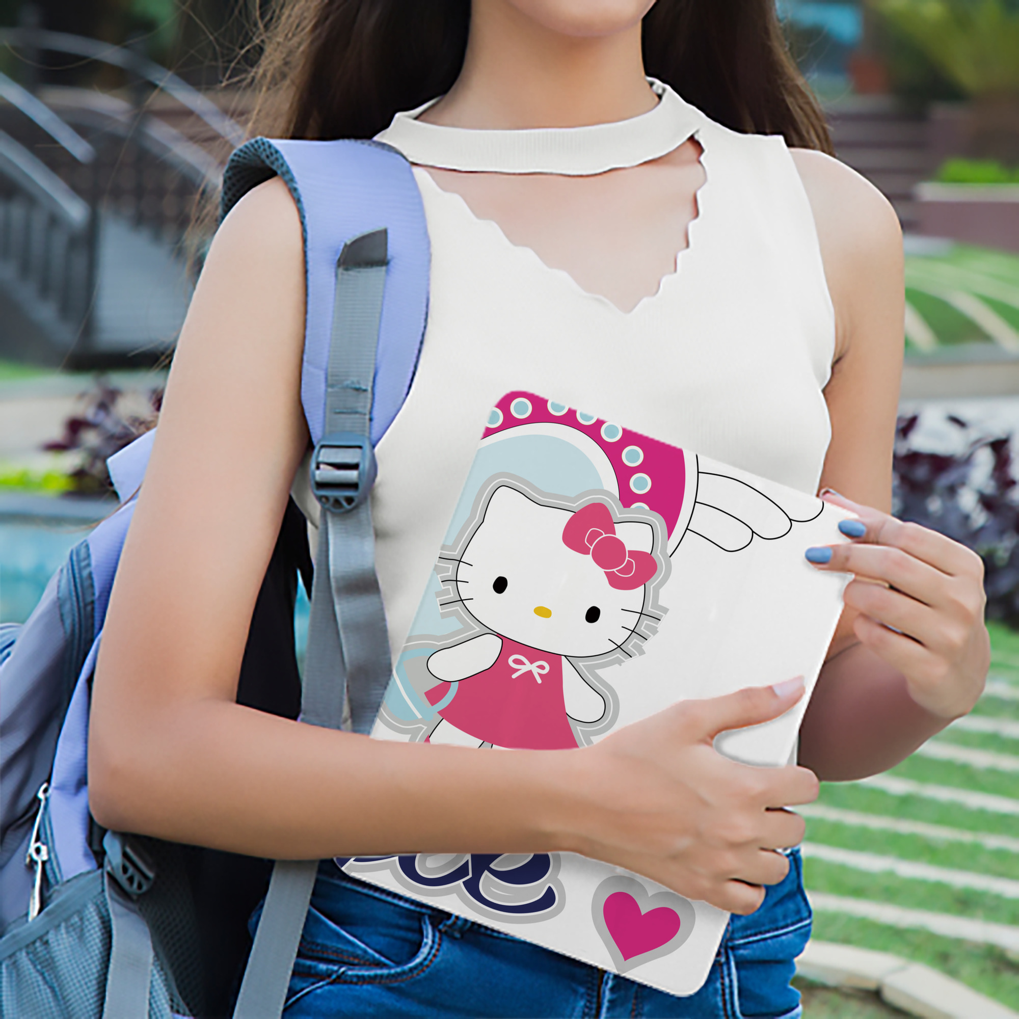 Hello Kitty ハローキティ IPad ケース ブック型 PUレザー TPU 耐衝撃 軽量 薄型 ペン収納なし 全面保護 IPad 各モデル対応
