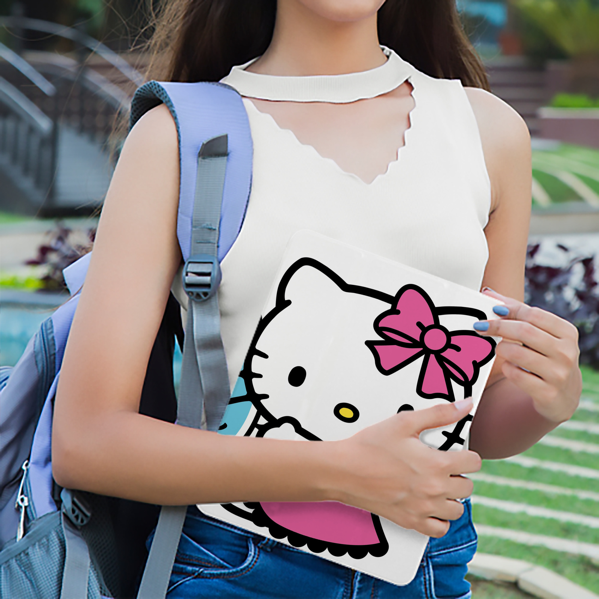Hello Kitty ハローキティ IPad ケース ブック型 PUレザー TPU 耐衝撃 軽量 薄型 ペン収納なし 全面保護 IPad 各モデル対応