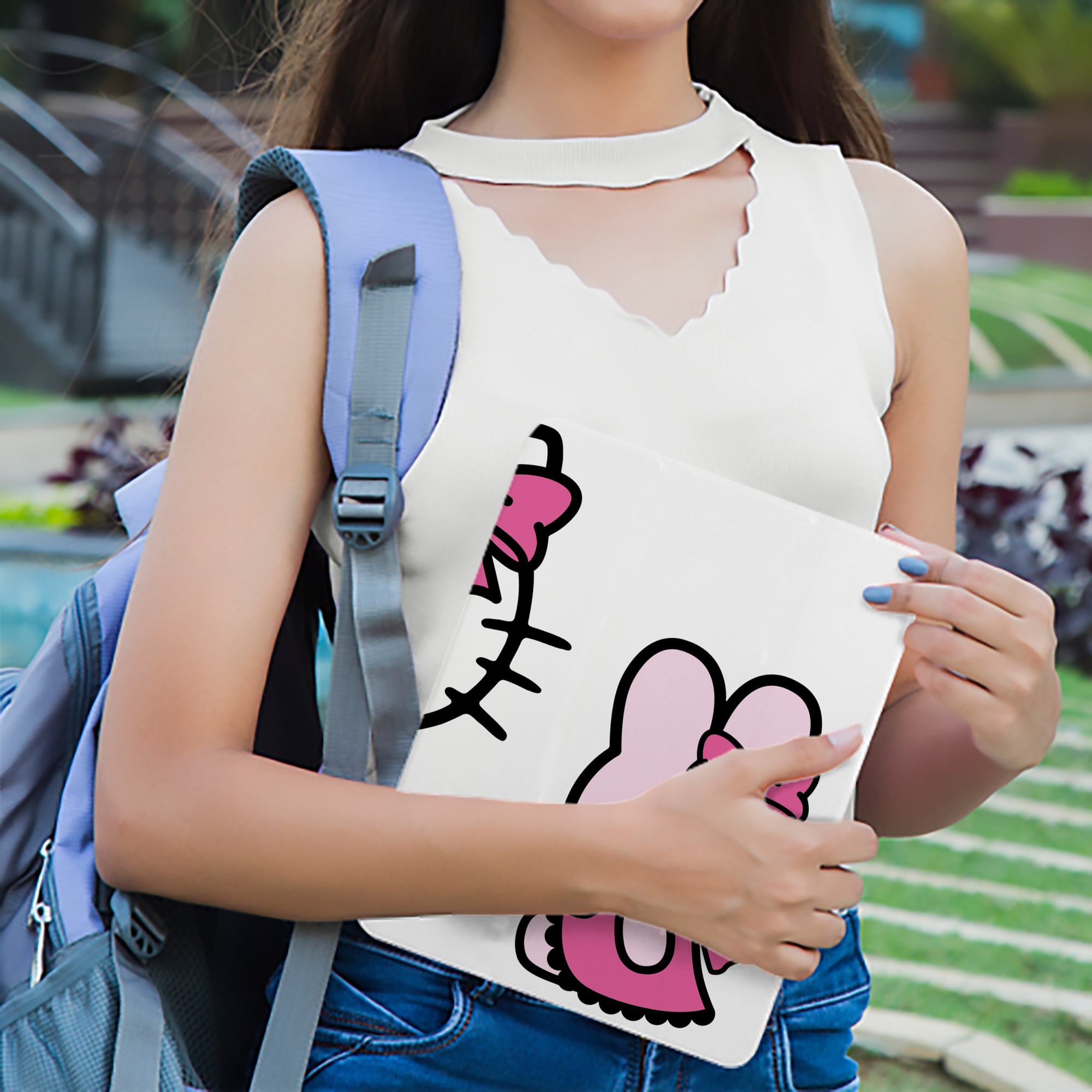 Hello Kitty ハローキティ IPad ケース ブック型 PUレザー TPU 耐衝撃 軽量 薄型 ペン収納なし 全面保護 IPad 各モデル対応