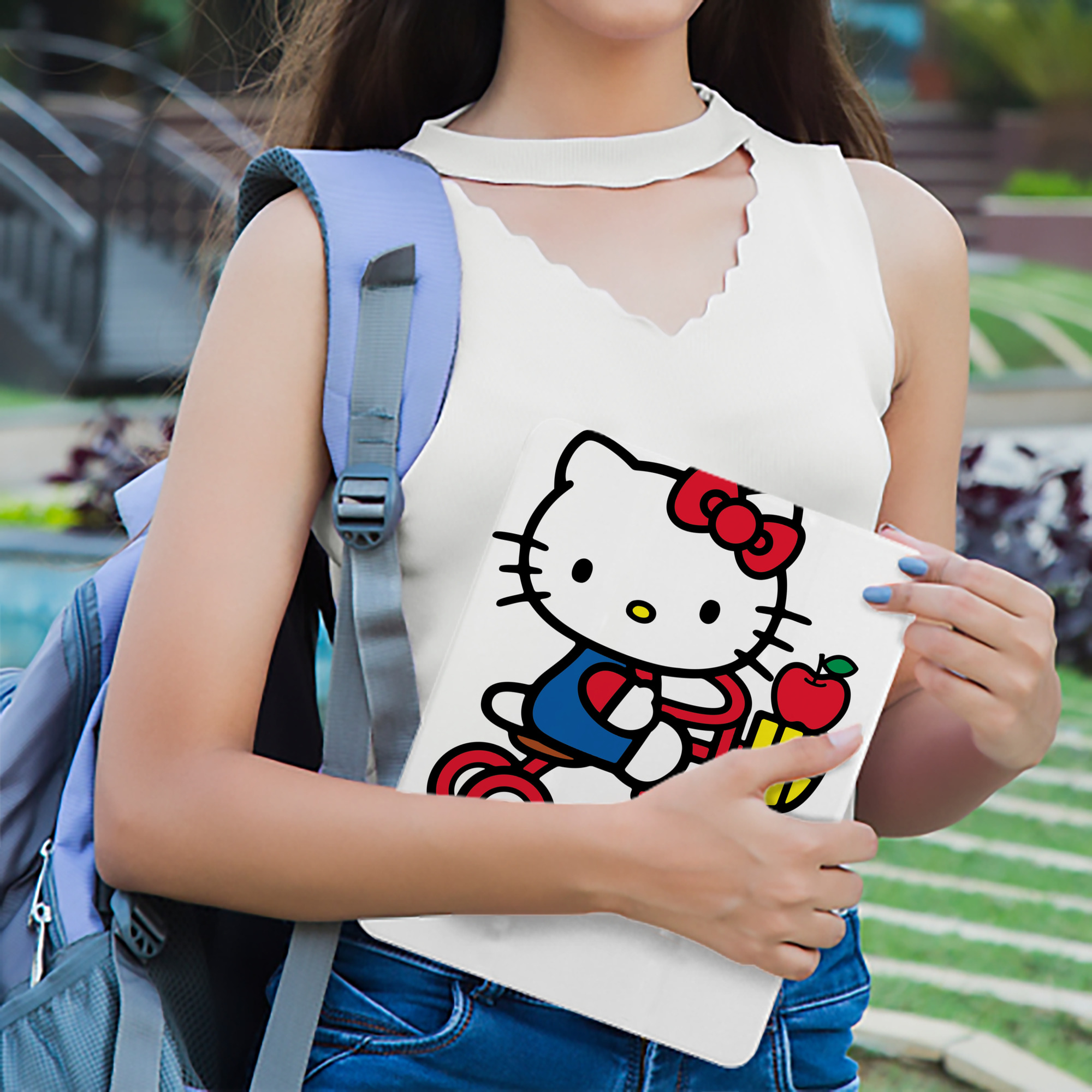 Hello Kitty ハローキティ IPad ケース ブック型 PUレザー TPU 耐衝撃 軽量 薄型 ペン収納なし 全面保護 IPad 各モデル対応