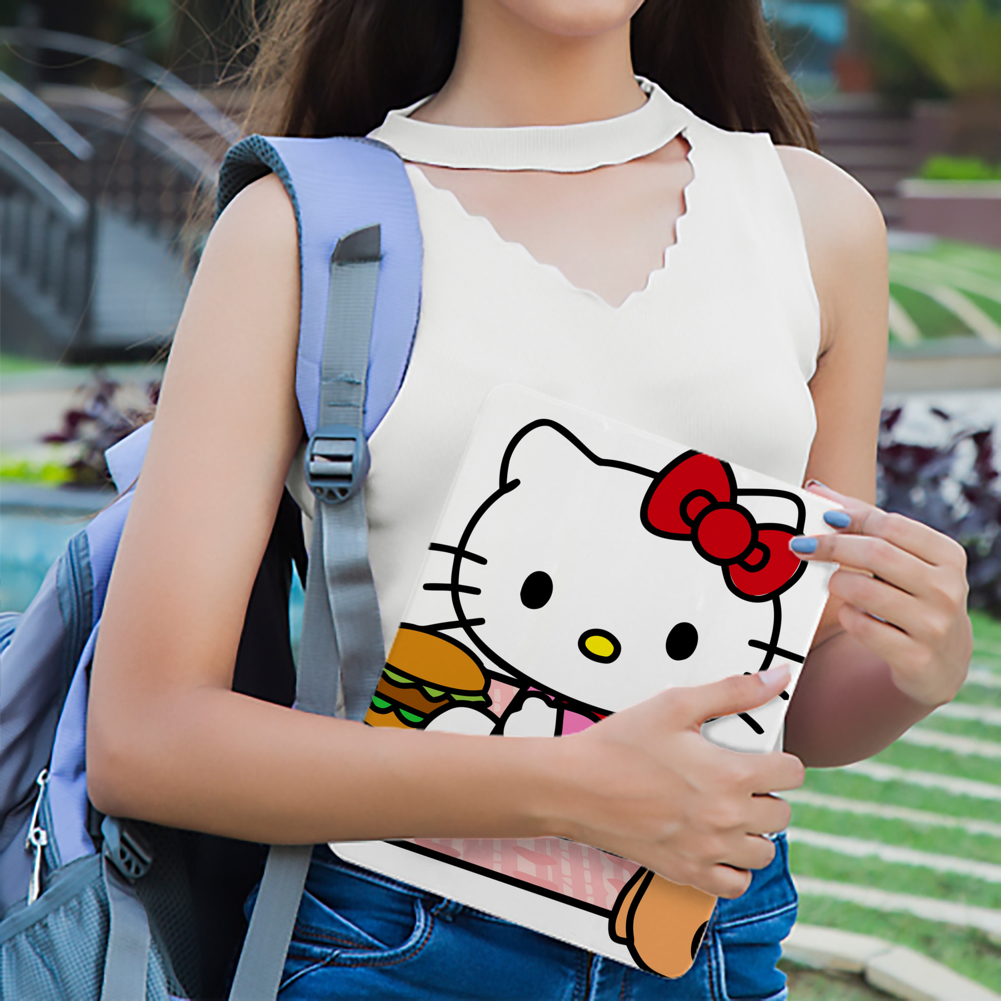 Hello Kitty ハローキティ IPad ケース ブック型 PUレザー TPU 耐衝撃 軽量 薄型 ペン収納なし 全面保護 IPad 各モデル対応