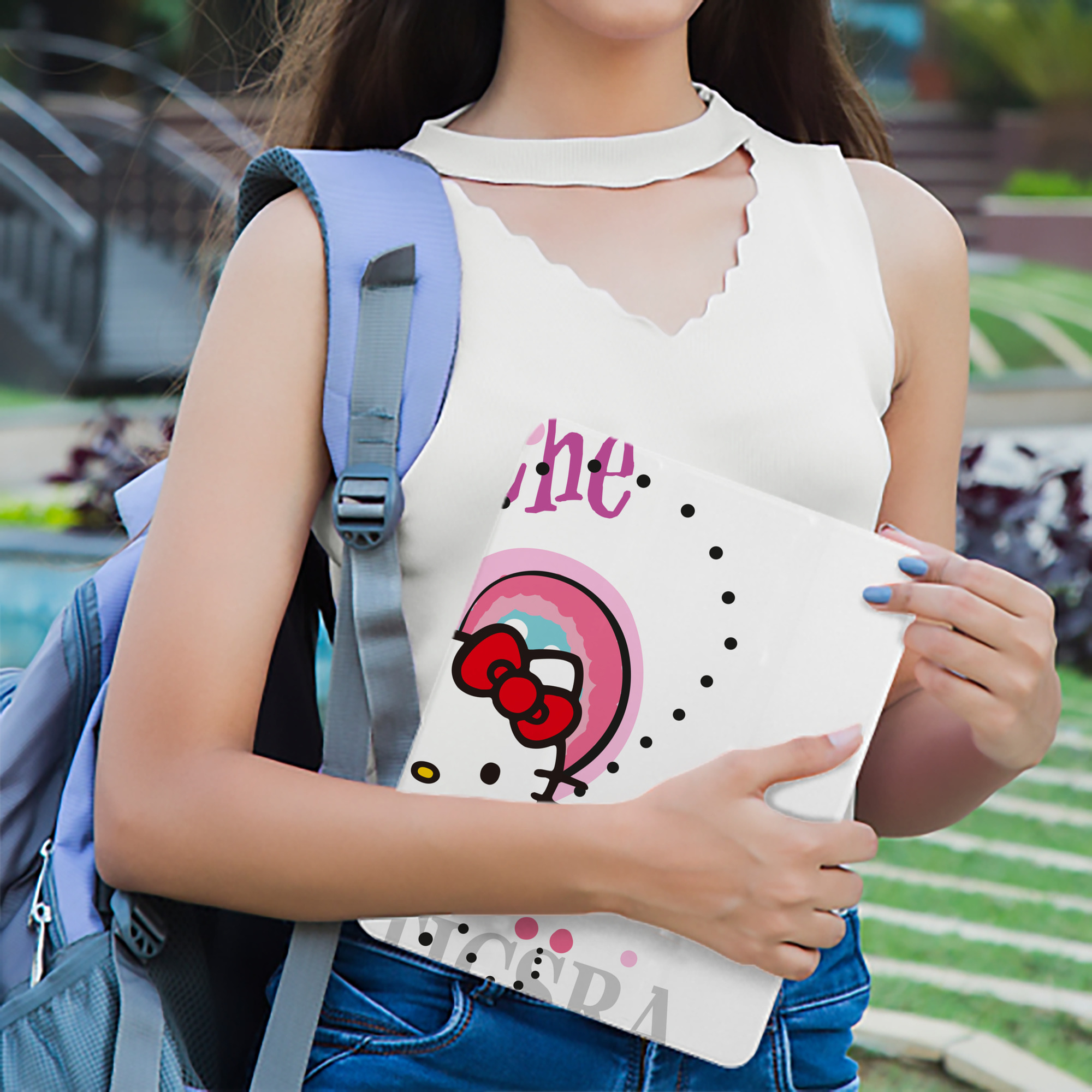Hello Kitty ハローキティ IPad ケース ブック型 PUレザー TPU 耐衝撃 軽量 薄型 ペン収納なし 全面保護 IPad 各モデル対応
