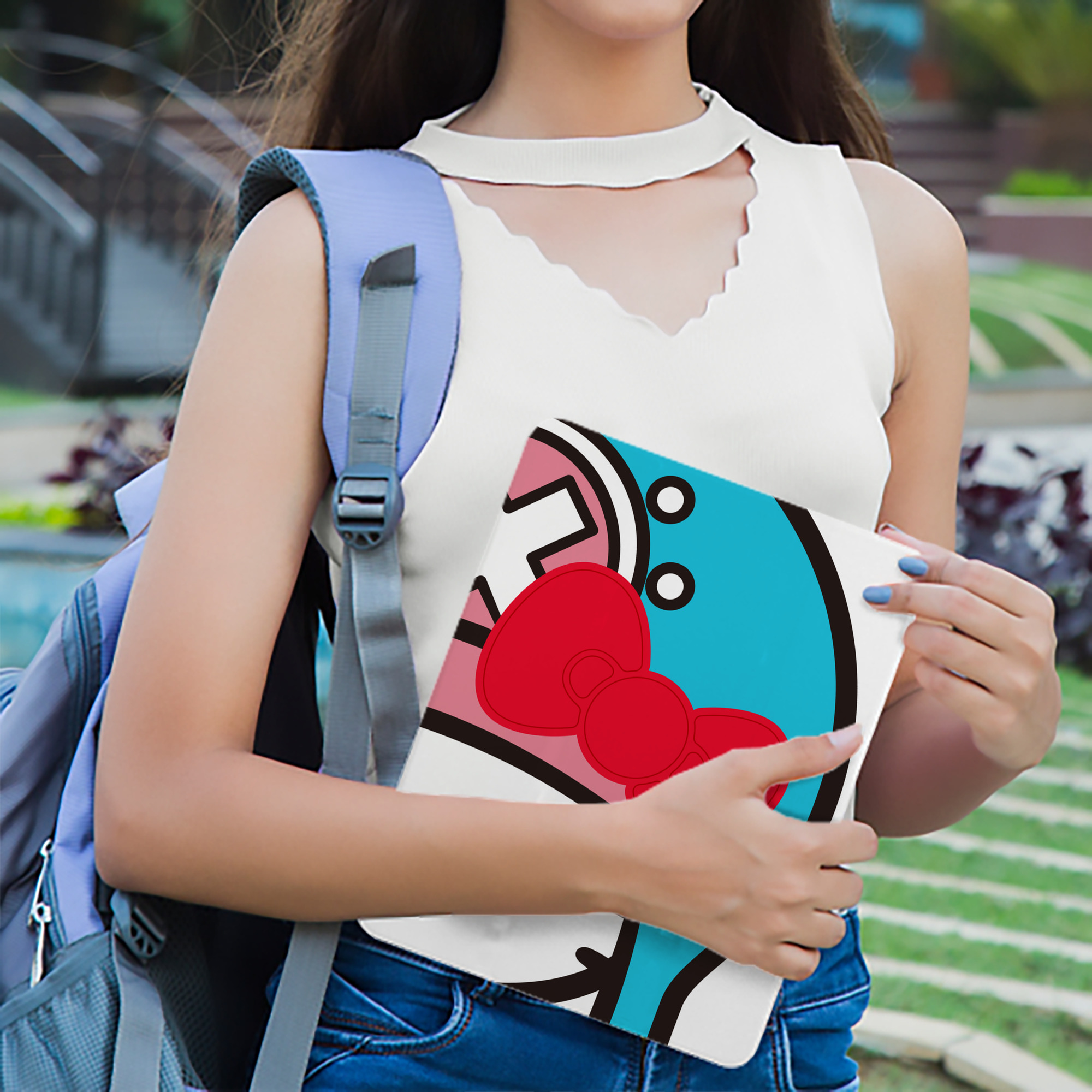 Hello Kitty ハローキティ IPad ケース ブック型 PUレザー TPU 耐衝撃 軽量 薄型 ペン収納なし 全面保護 IPad 各モデル対応