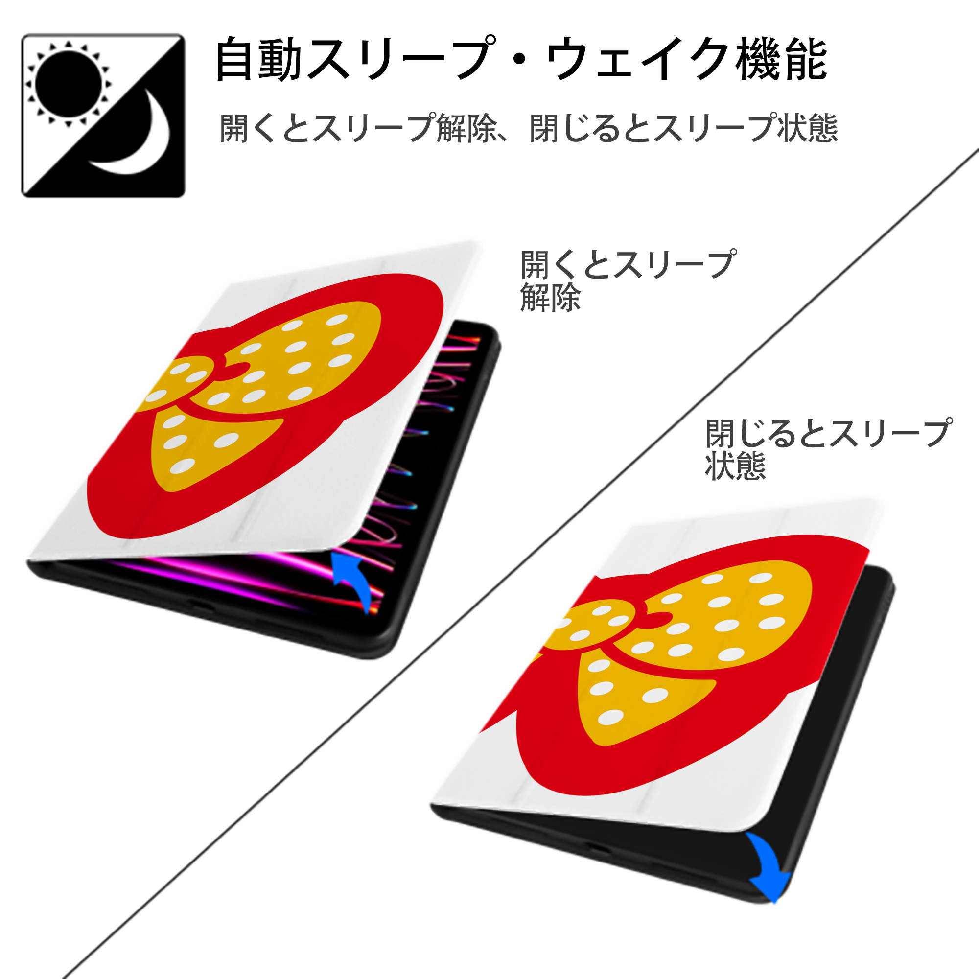 Hello Kitty ハローキティ IPad ケース ブック型 PUレザー TPU 耐衝撃 軽量 薄型 ペン収納なし 全面保護 IPad 各モデル対応