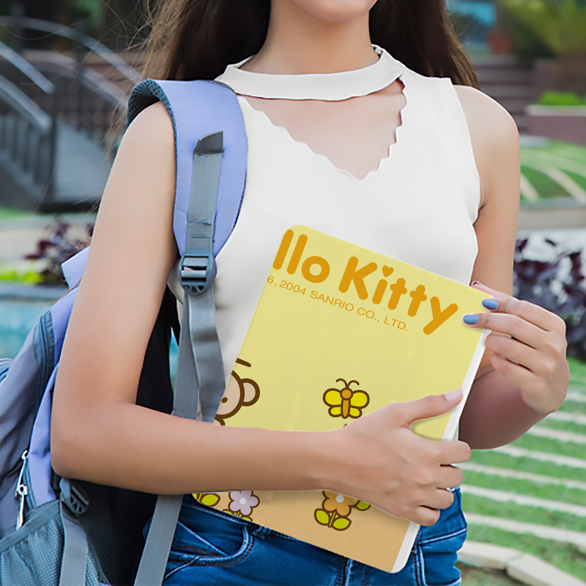 Hello Kitty ハローキティ IPad ケース ブック型 PUレザー TPU 耐衝撃 軽量 薄型 ペン収納なし 全面保護 IPad 各モデル対応