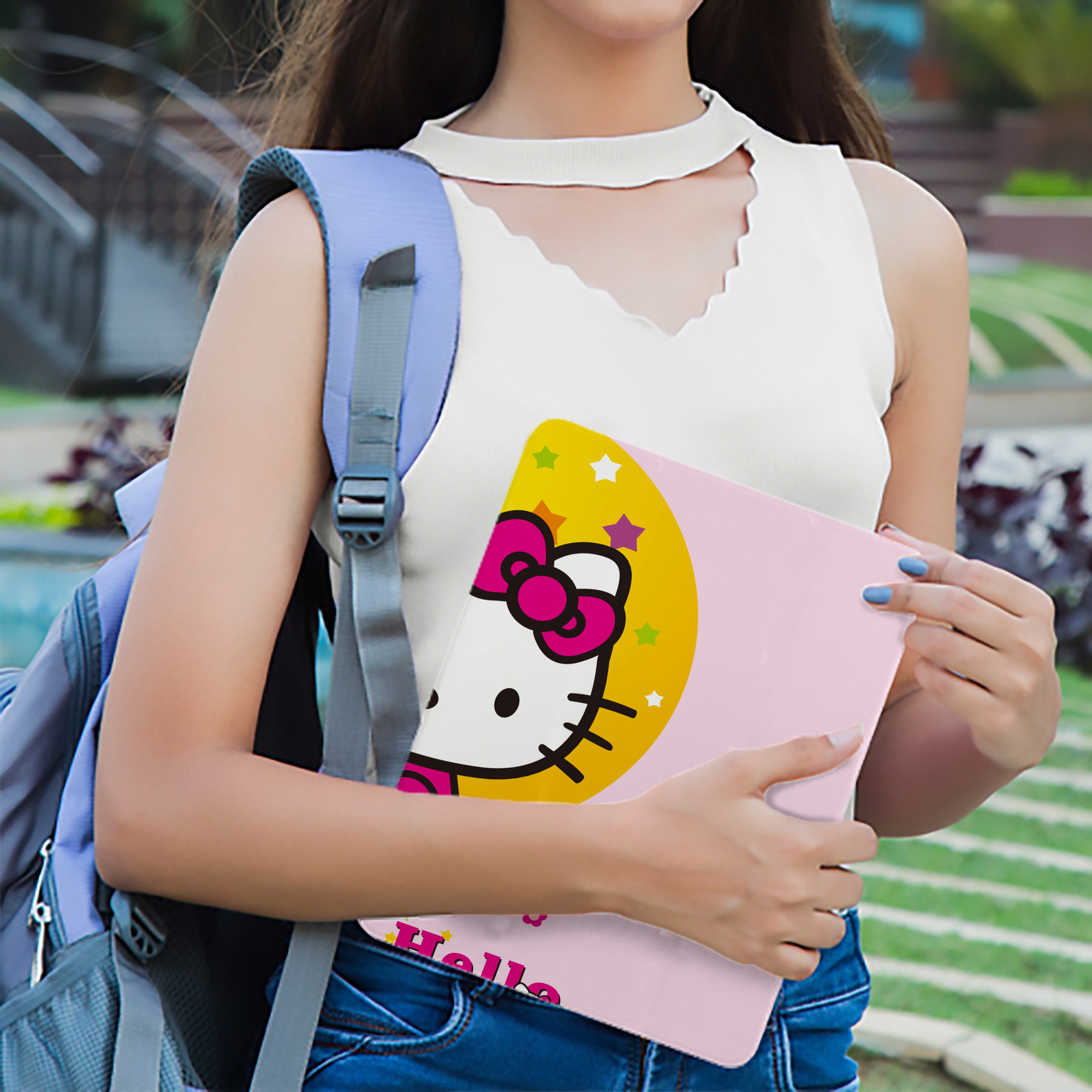 Hello Kitty ハローキティ IPad ケース ブック型 PUレザー TPU 耐衝撃 軽量 薄型 ペン収納なし 全面保護 IPad 各モデル対応