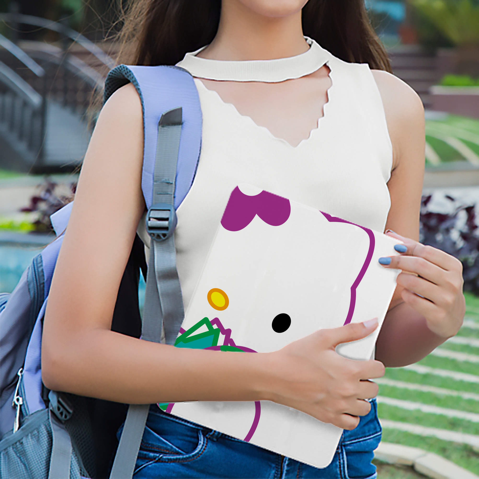 Hello Kitty ハローキティ IPad ケース ブック型 PUレザー TPU 耐衝撃 軽量 薄型 ペン収納なし 全面保護 IPad 各モデル対応
