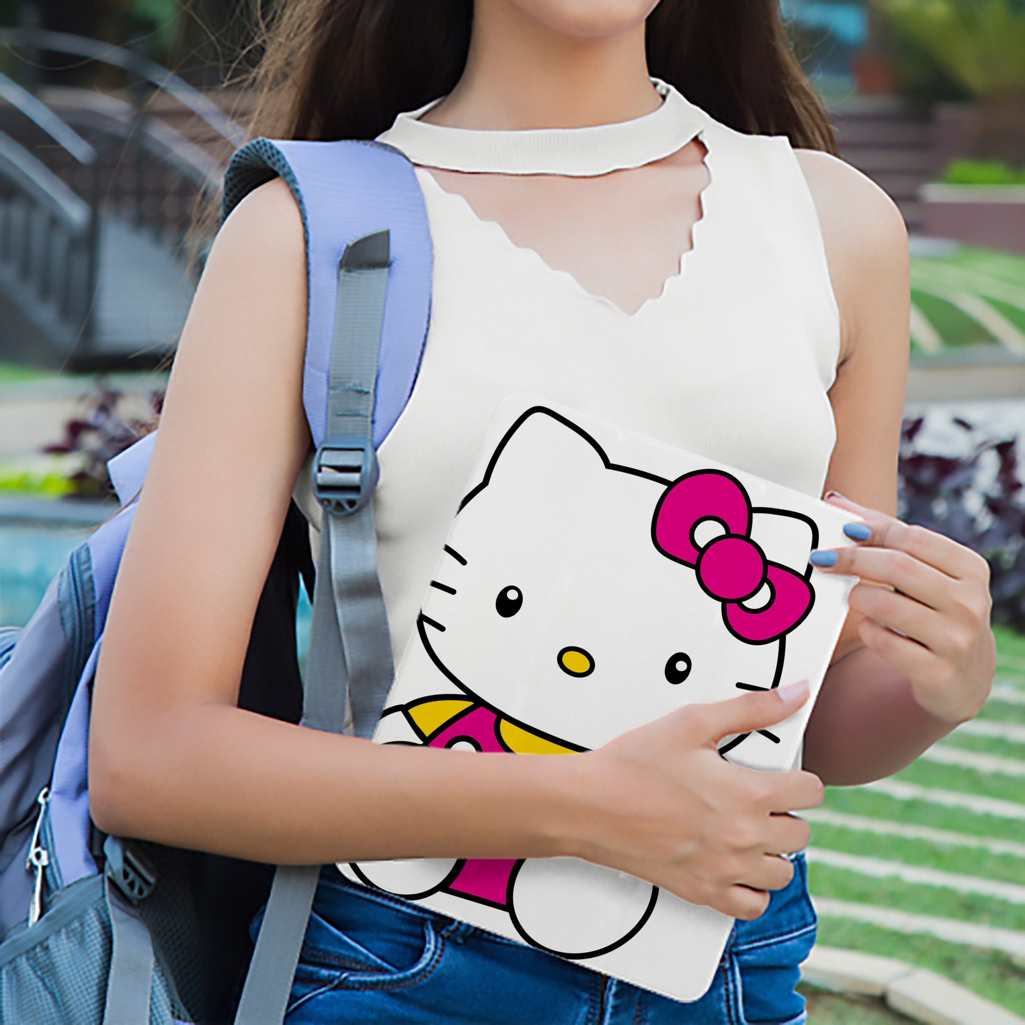 Hello Kitty ハローキティ IPad ケース ブック型 PUレザー TPU 耐衝撃 軽量 薄型 ペン収納なし 全面保護 IPad 各モデル対応