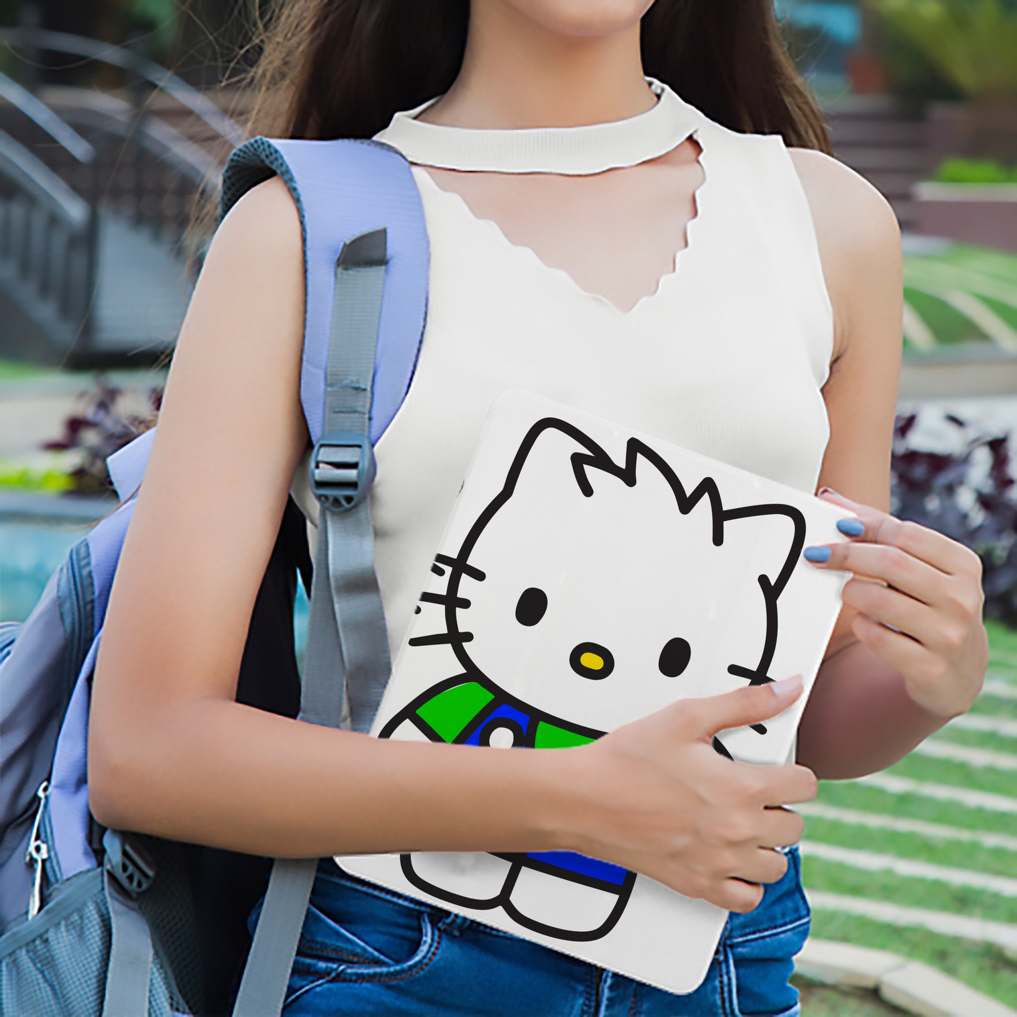 Hello Kitty ハローキティ IPad ケース ブック型 PUレザー TPU 耐衝撃 軽量 薄型 ペン収納なし 全面保護 IPad 各モデル対応