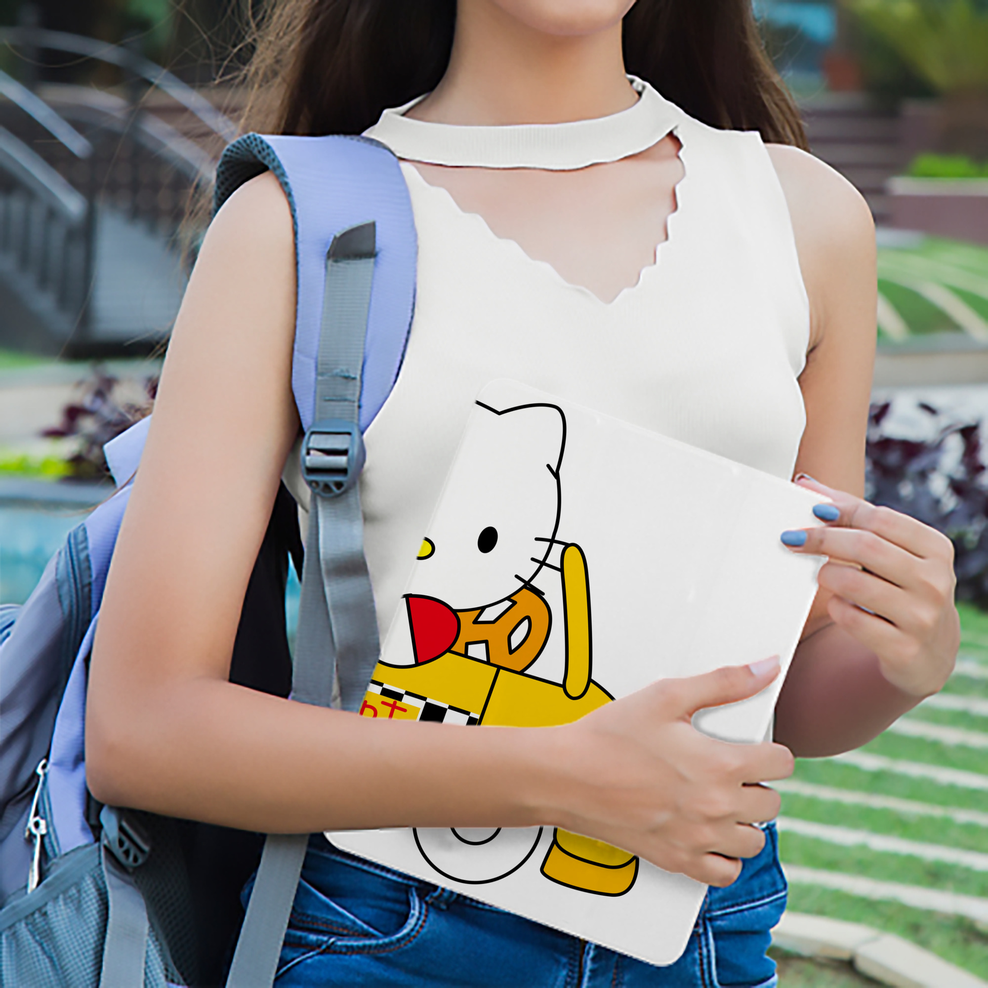 Hello Kitty ハローキティ IPad ケース ブック型 PUレザー TPU 耐衝撃 軽量 薄型 ペン収納なし 全面保護 IPad 各モデル対応