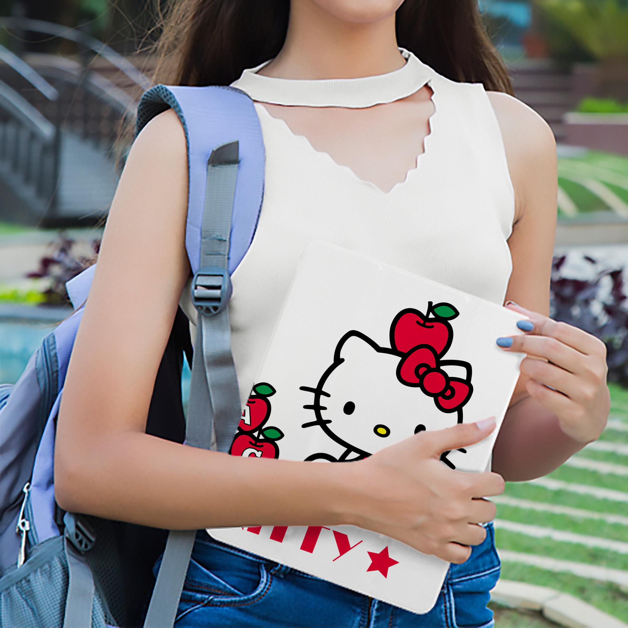 Hello Kitty ハローキティ IPad ケース ブック型 PUレザー TPU 耐衝撃 軽量 薄型 ペン収納なし 全面保護 IPad 各モデル対応