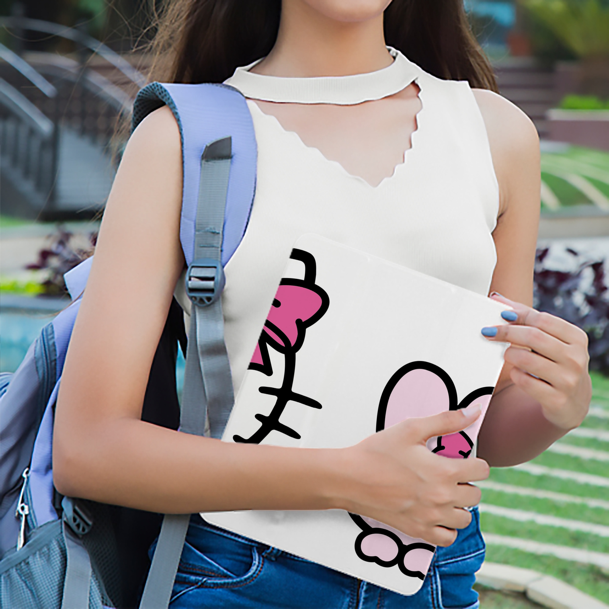 Hello Kitty ハローキティ IPad ケース ブック型 PUレザー TPU 耐衝撃 軽量 薄型 ペン収納なし 全面保護 IPad 各モデル対応