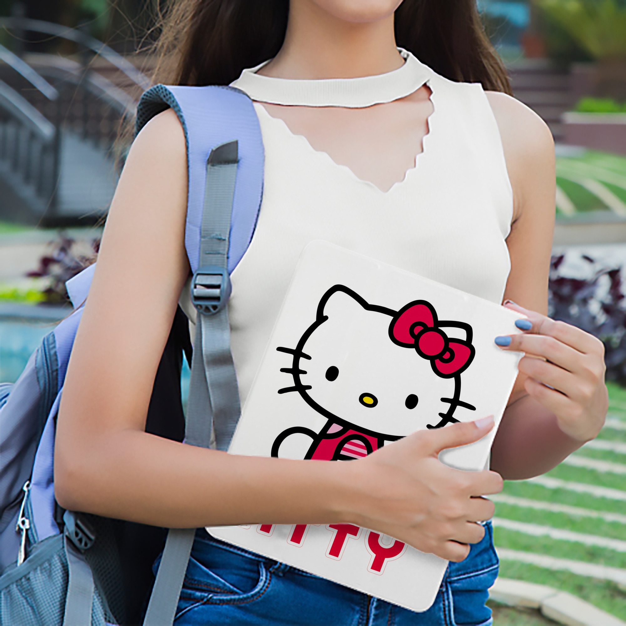 Hello Kitty ハローキティ IPad ケース ブック型 PUレザー TPU 耐衝撃 軽量 薄型 ペン収納なし 全面保護 IPad 各モデル対応