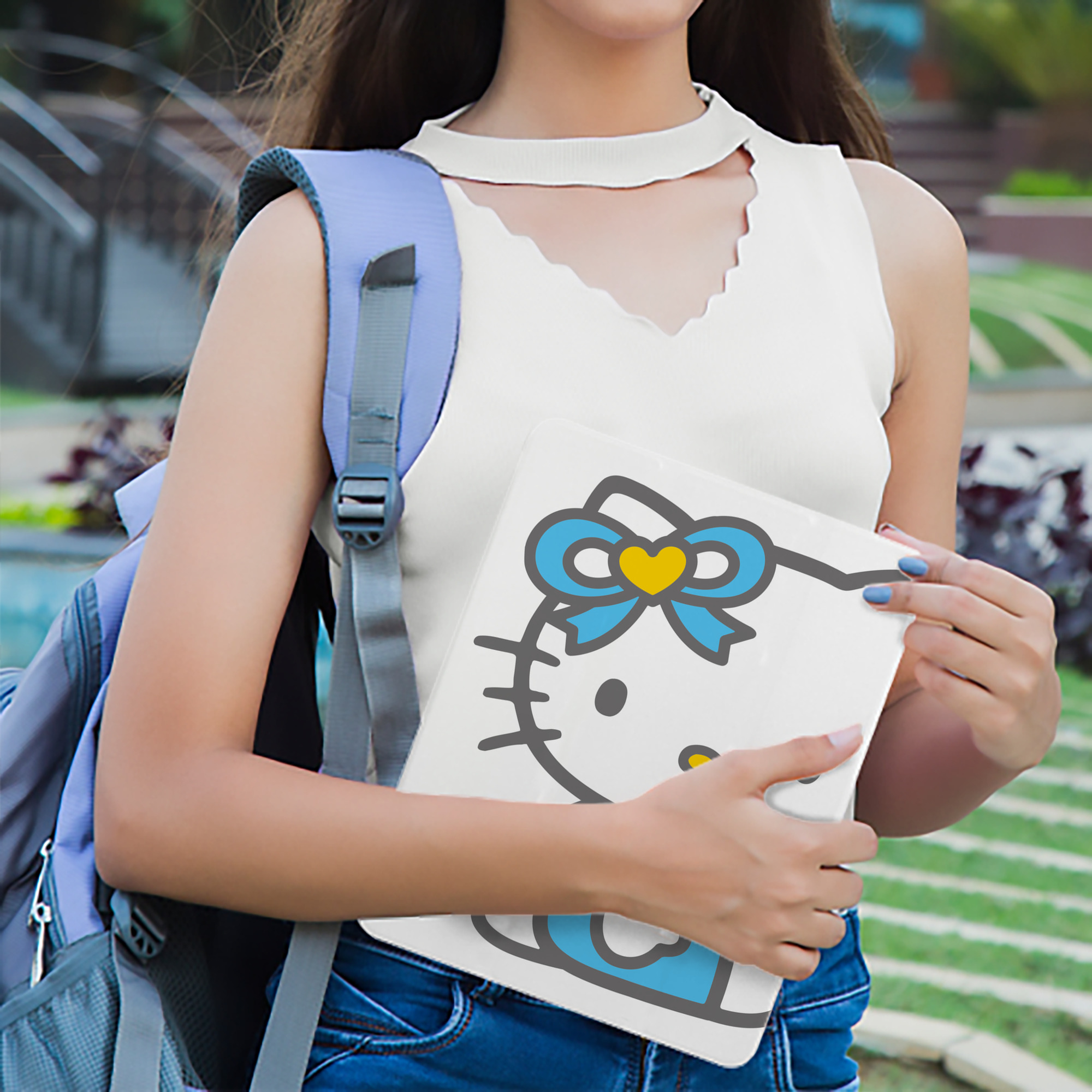 Hello Kitty ハローキティ IPad ケース ブック型 PUレザー TPU 耐衝撃 軽量 薄型 ペン収納なし 全面保護 IPad 各モデル対応