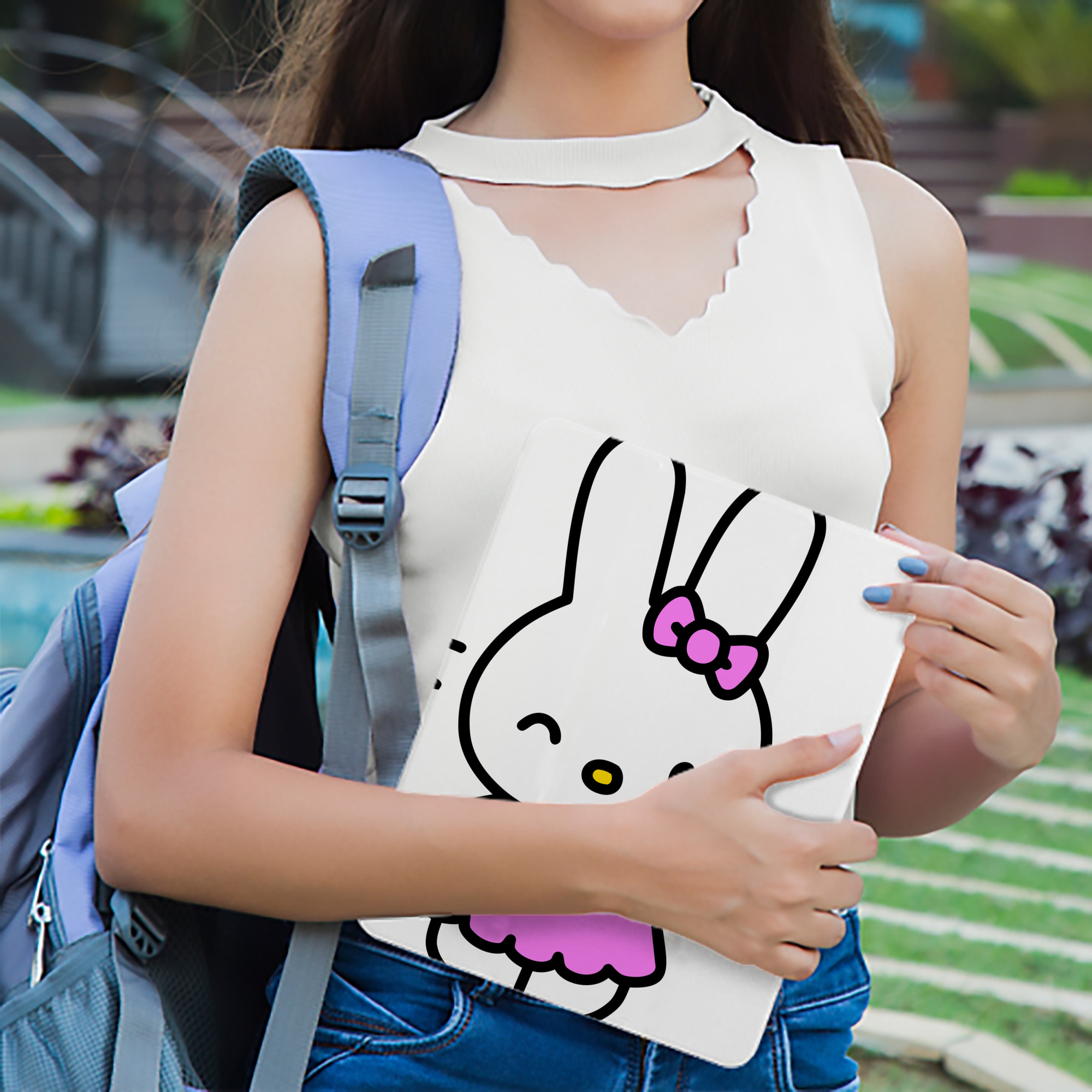 Hello Kitty ハローキティ IPad ケース ブック型 PUレザー TPU 耐衝撃 軽量 薄型 ペン収納なし 全面保護 IPad 各モデル対応