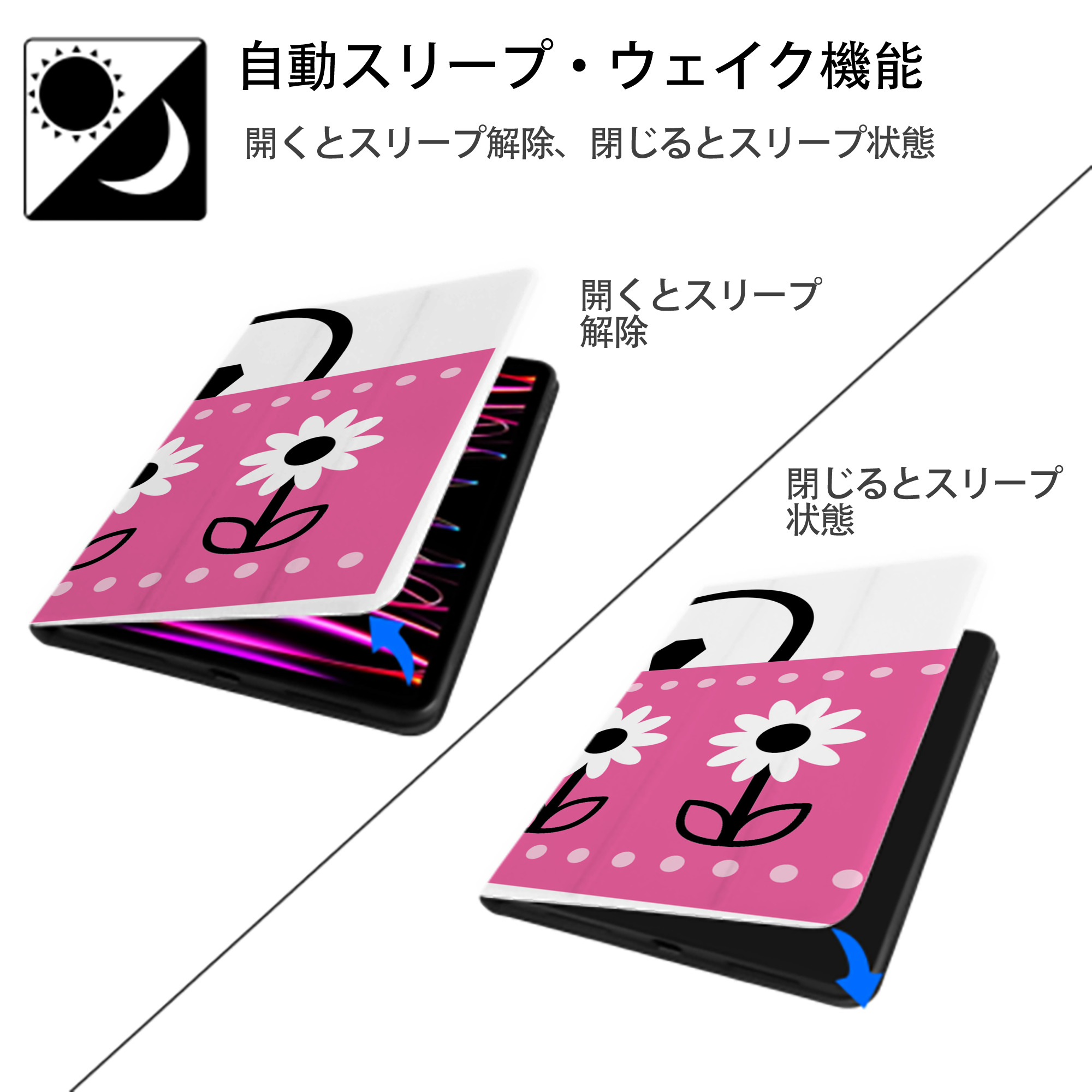 Hello Kitty ハローキティ IPad ケース ブック型 PUレザー TPU 耐衝撃 軽量 薄型 ペン収納なし 全面保護 IPad 各モデル対応