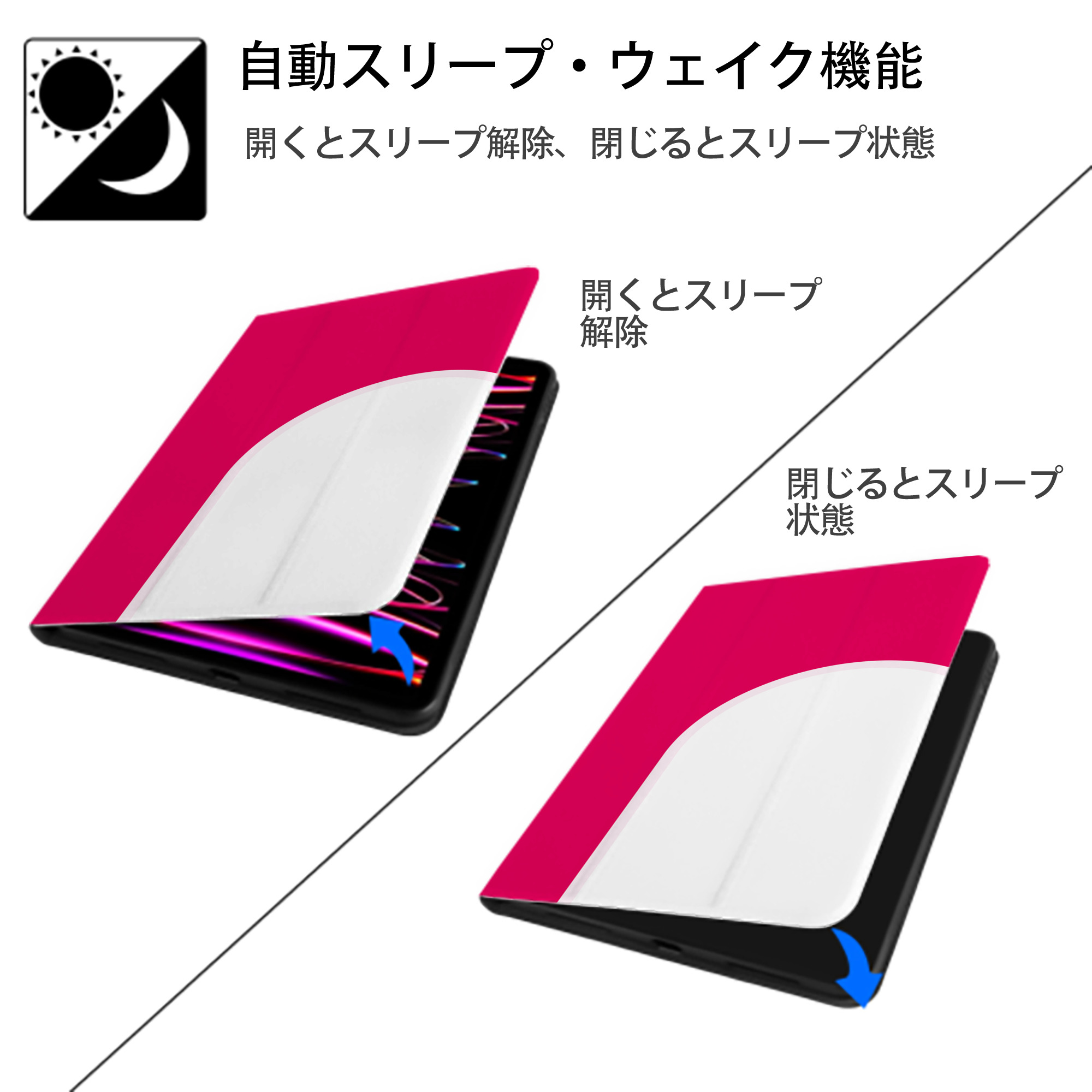 Hello Kitty ハローキティ IPad ケース ブック型 PUレザー TPU 耐衝撃 軽量 薄型 ペン収納なし 全面保護 IPad 各モデル対応