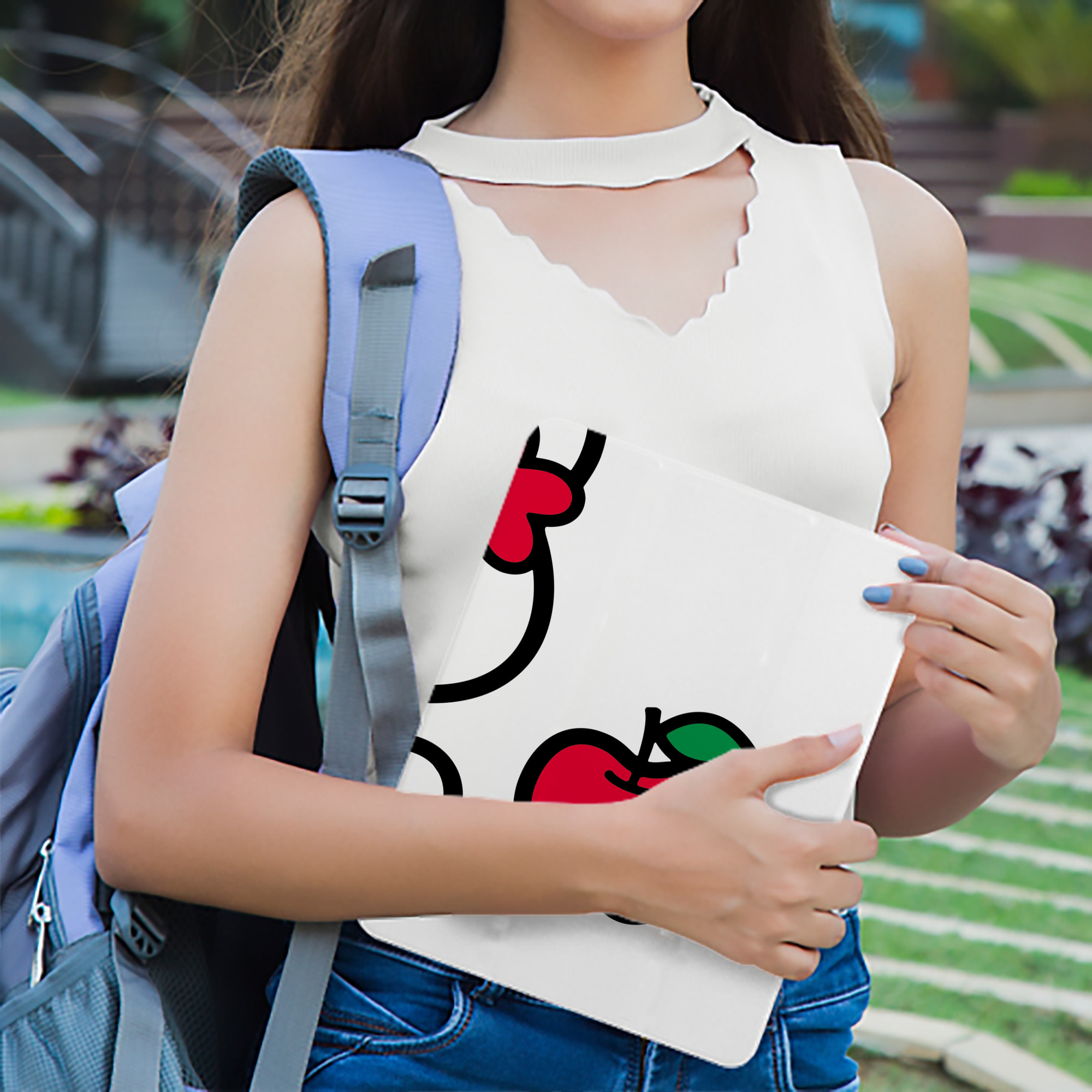 Hello Kitty ハローキティ IPadケース ペンホルダー付き ブックスタイルデザイン