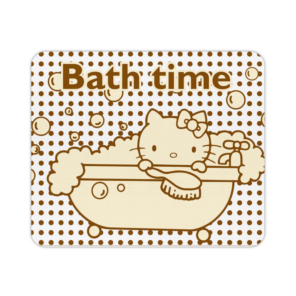 （画像用） Hello Kitty ハローキティ マウスパッド ステッチ加工 ラバー素材 防水 滑り止め 超薄型 ゲーミング/オフィス対応