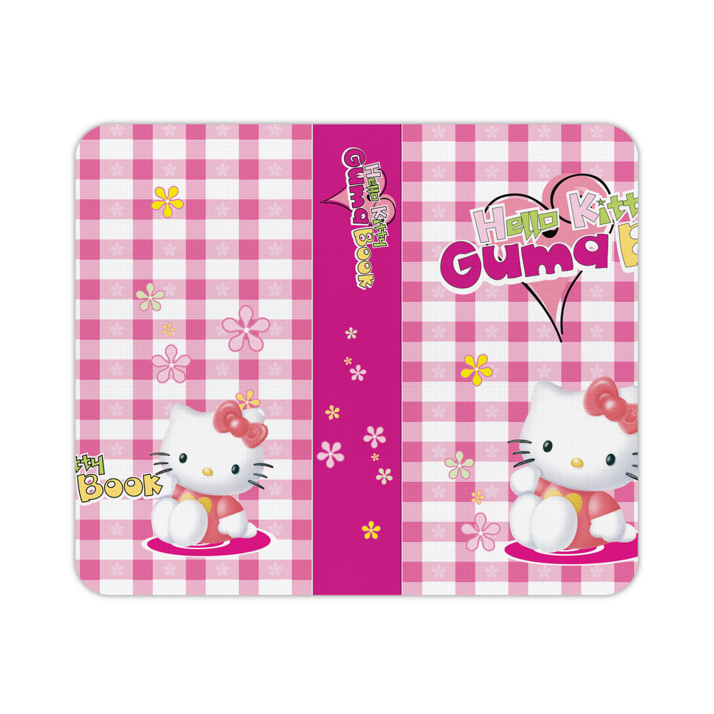 （画像用） Hello Kitty ハローキティ マウスパッド ステッチ加工 ラバー素材 防水 滑り止め 超薄型 ゲーミング/オフィス対応