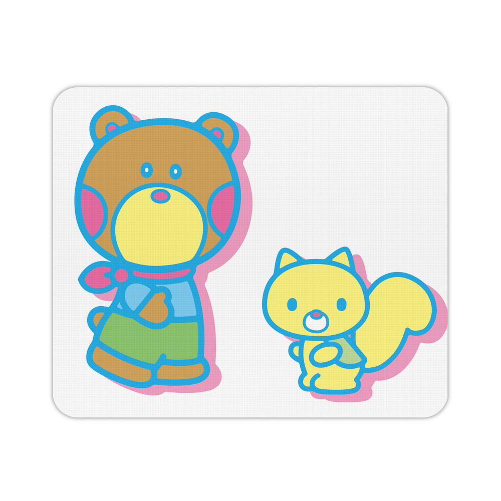 （画像用） Hello Kitty ハローキティ マウスパッド ステッチ加工 ラバー素材 防水 滑り止め 超薄型 ゲーミング/オフィス対応