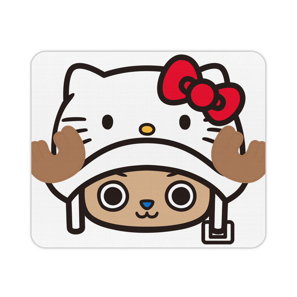 （画像用） Hello Kitty ハローキティ マウスパッド ステッチ加工 ラバー素材 防水 滑り止め 超薄型 ゲーミング/オフィス対応
