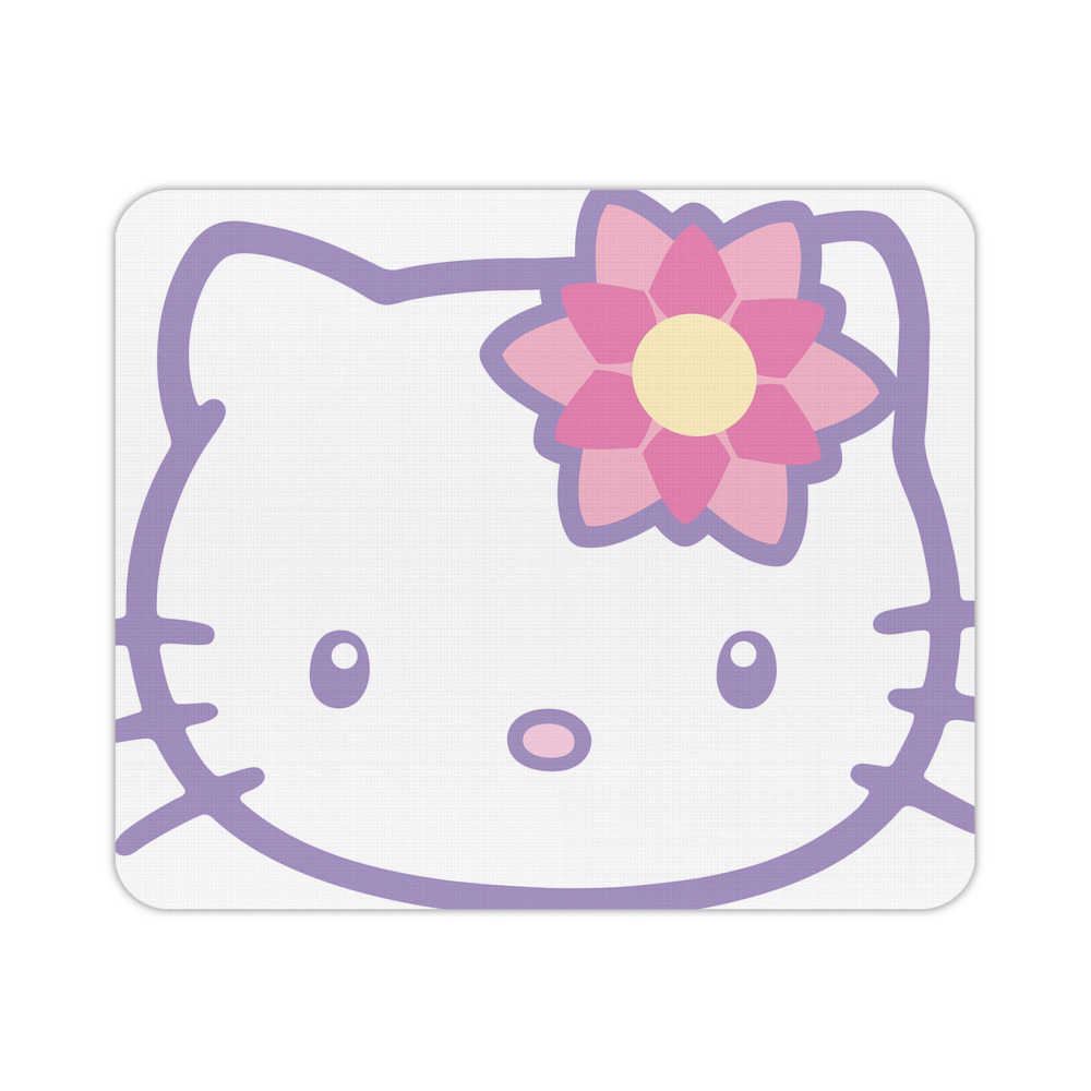 （画像用） Hello Kitty ハローキティ マウスパッド ステッチ加工 ラバー素材 防水 滑り止め 超薄型 ゲーミング/オフィス対応
